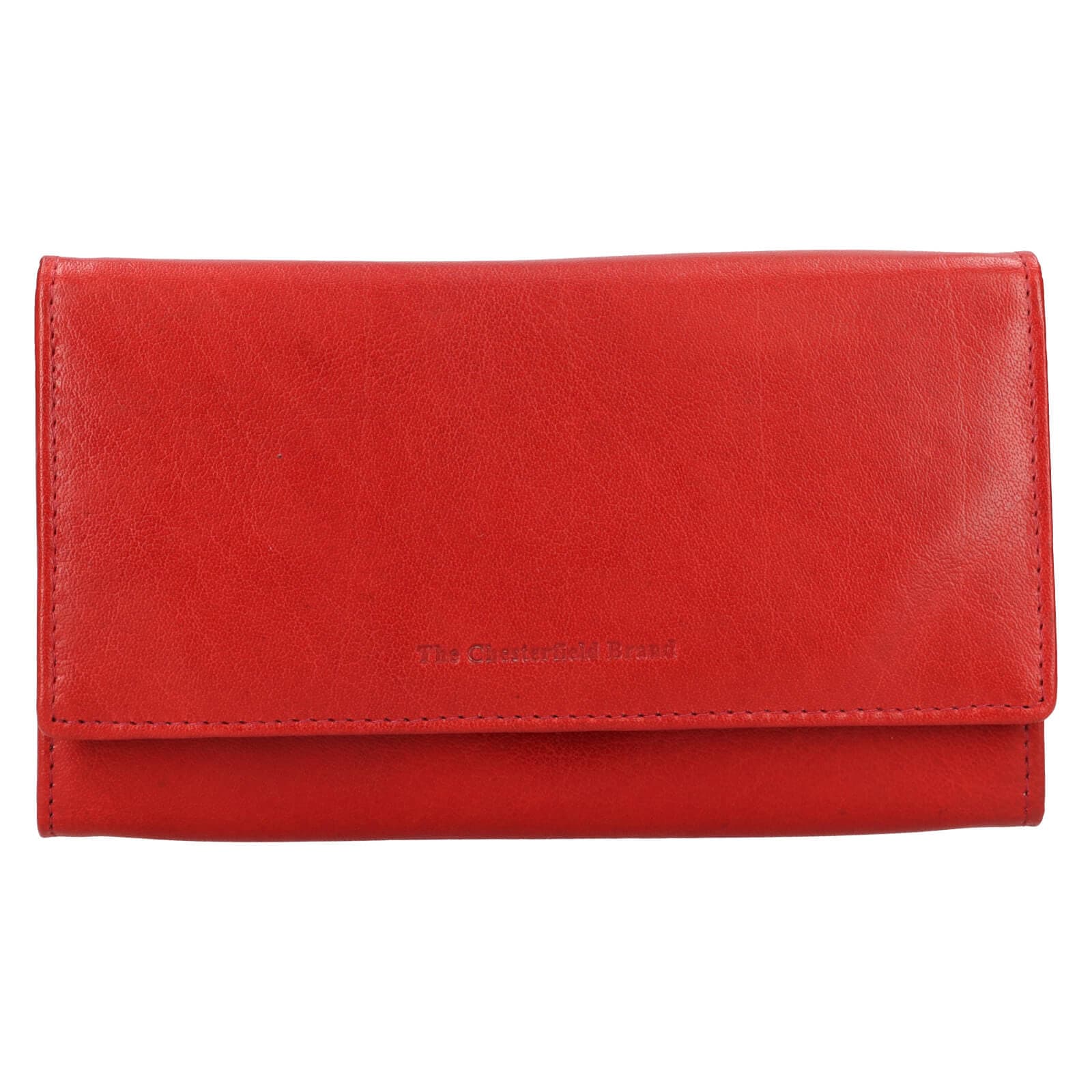 Kožená peněženka The Chesterfield Brand Alena, červená