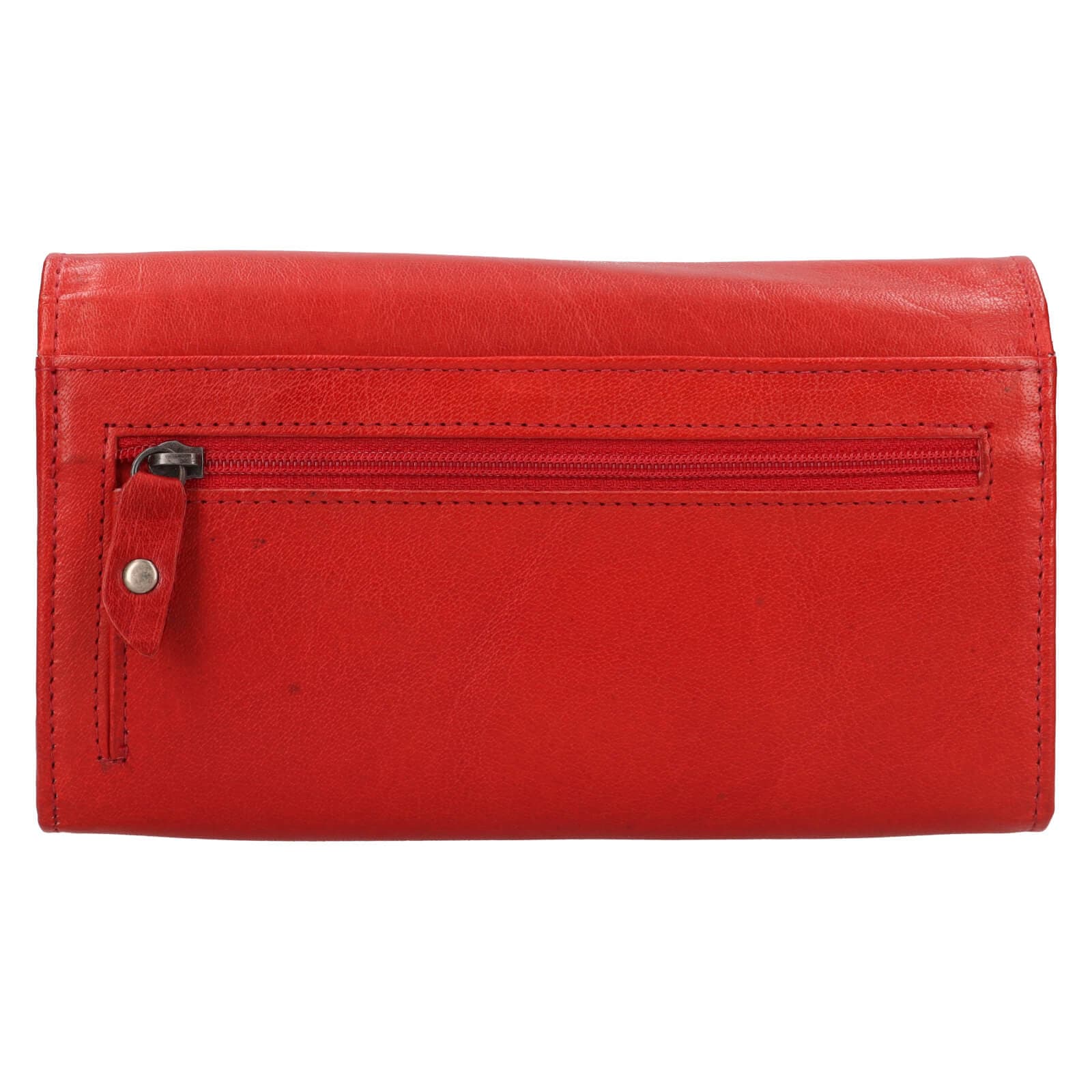 Kožená peněženka The Chesterfield Brand Alena, červená 2