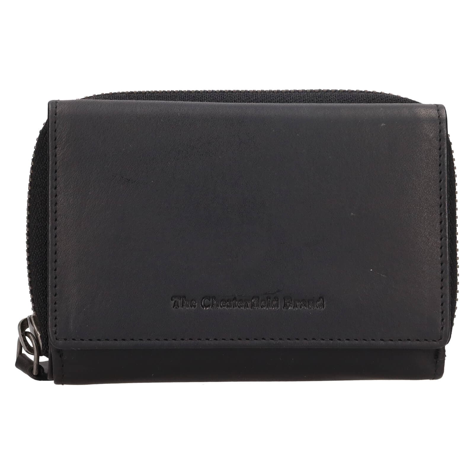 Kožená peněženka The Chesterfield Brand Diana, černá 2