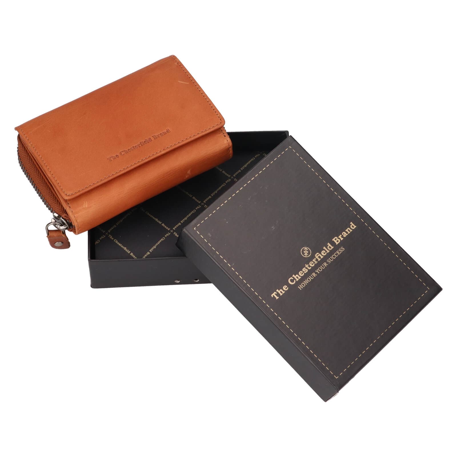 Kožená peněženka The Chesterfield Brand Diana, hnědá 6