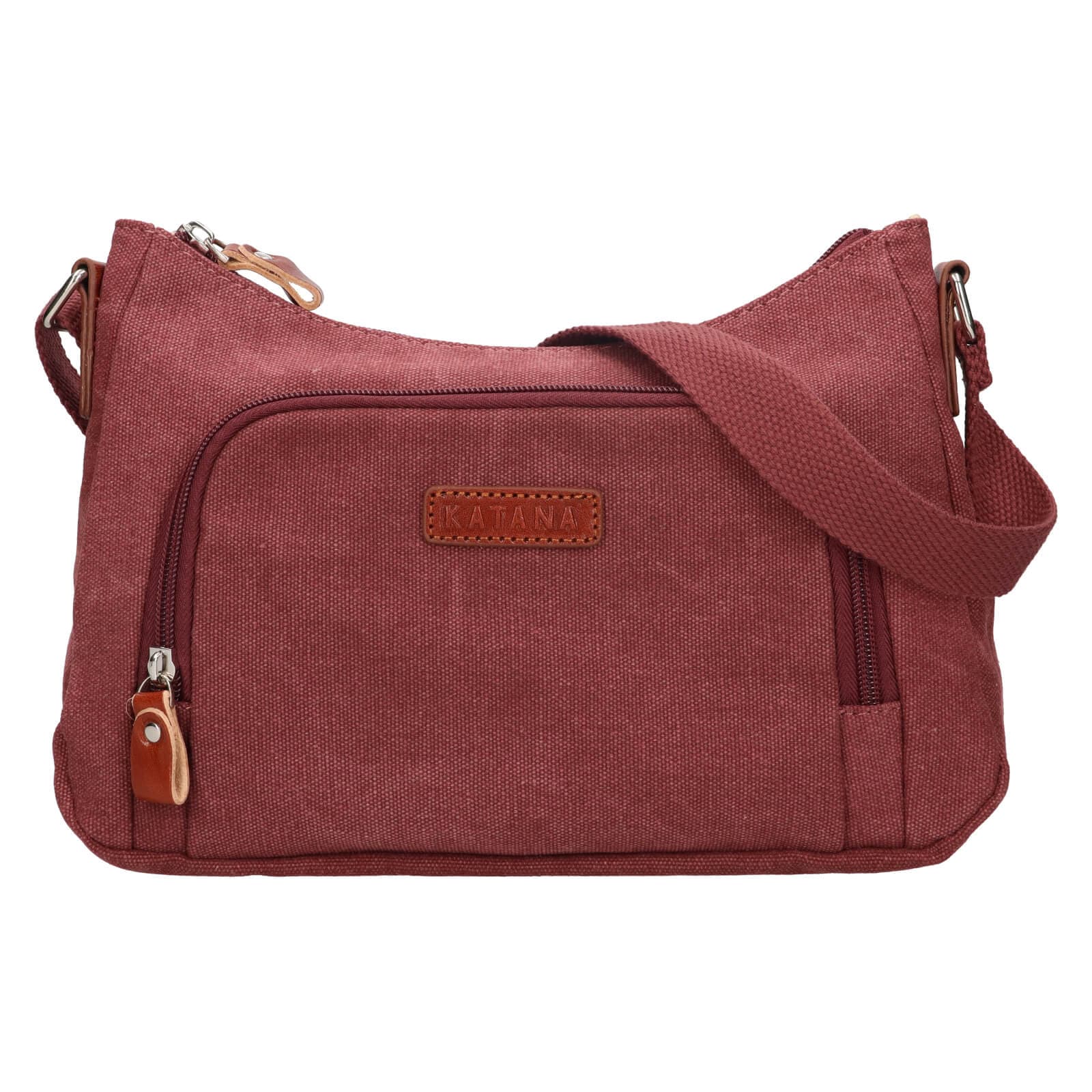 Crossbody kabelka Katana Luiza, vínová