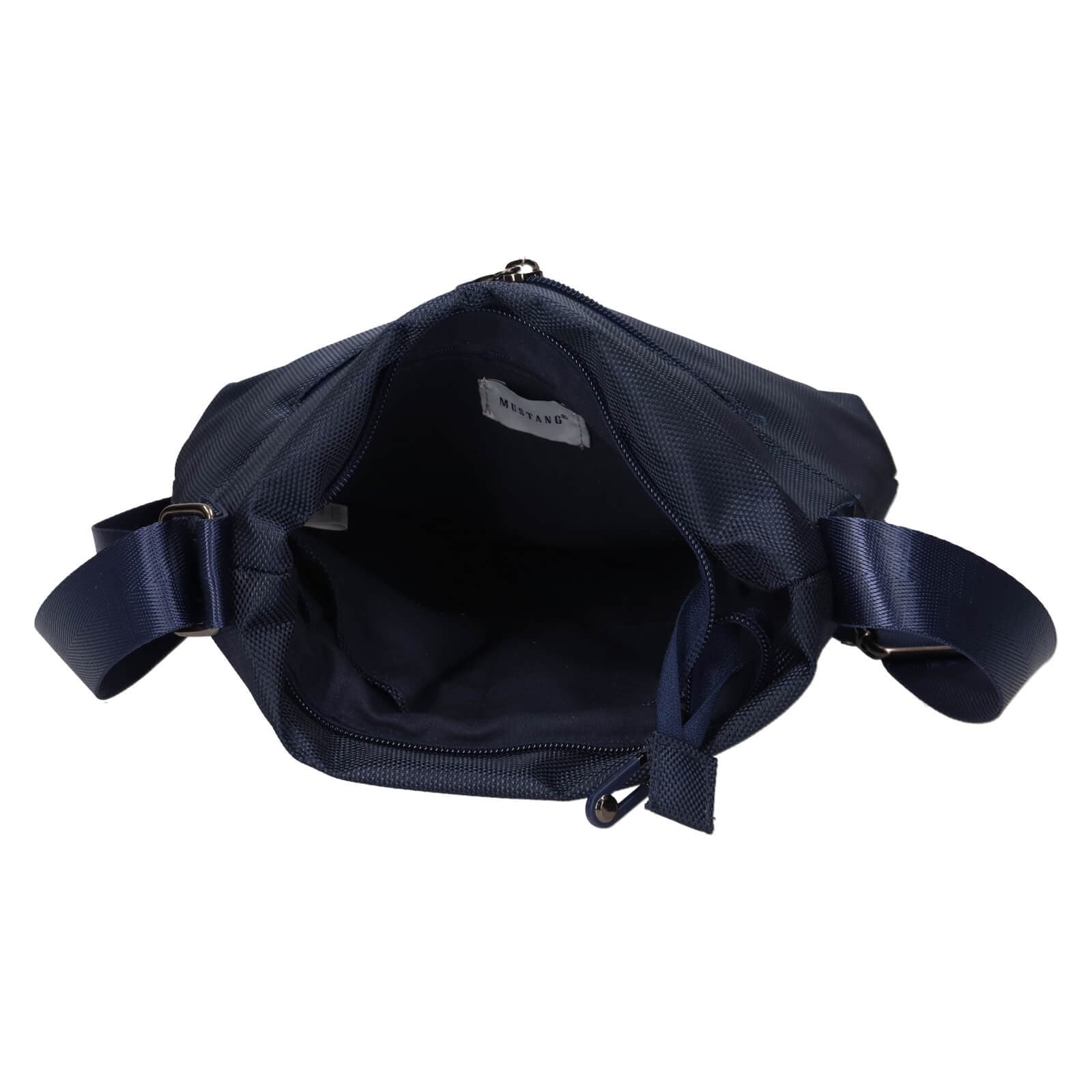 Trendy crossbody kabelka Mustang Magda, modrá 5