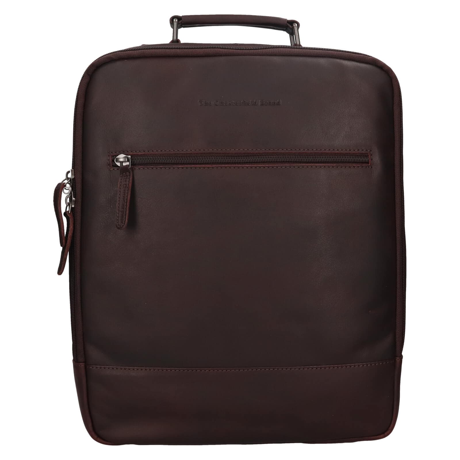Cestovní kožený batoh The Chesterfield Brand Jamaica, hnědá 2