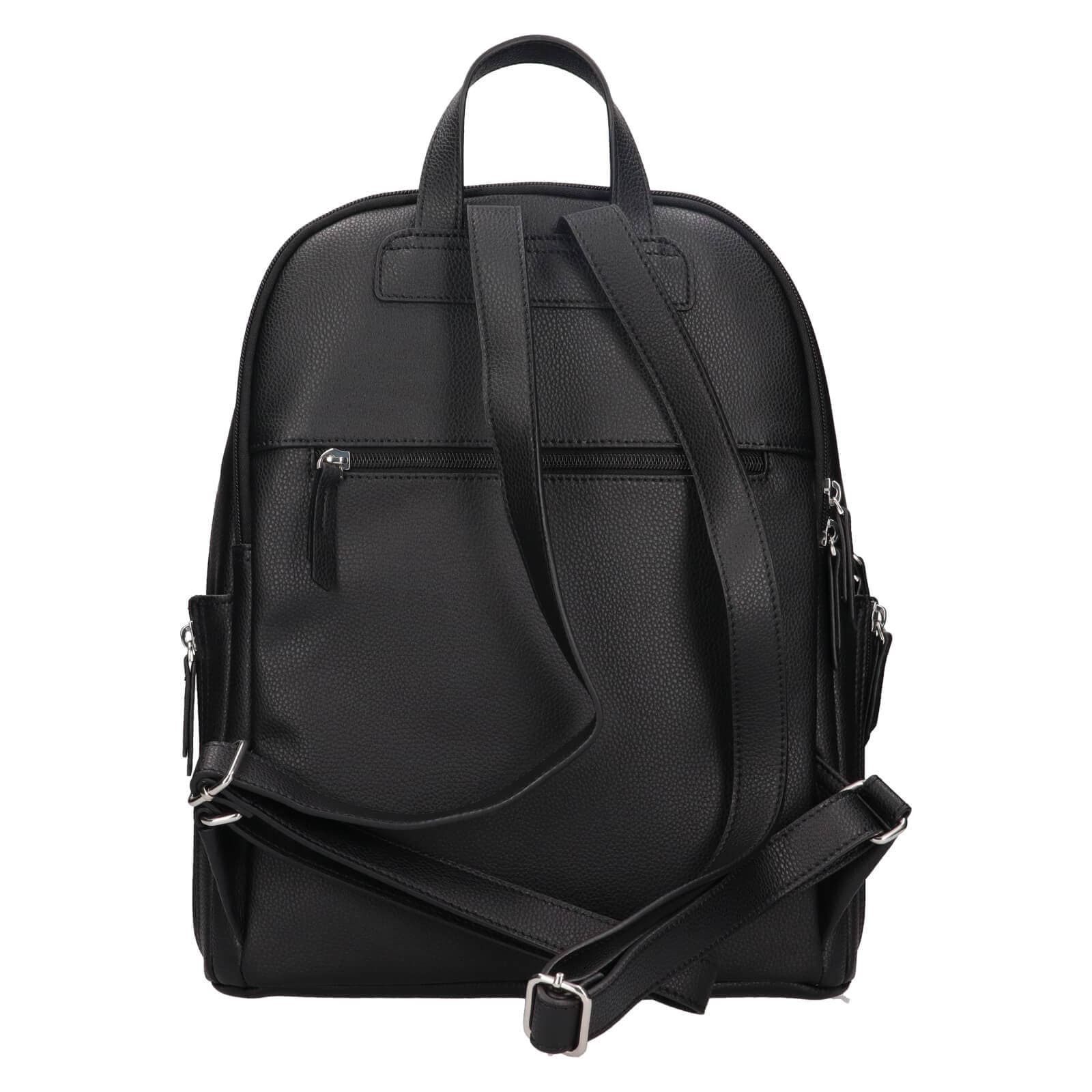 Kožený batoh Katana Kames, černá 3