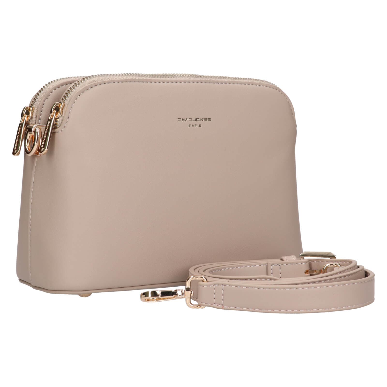 Crossbody kabelka David Jones Monta, béžová 2