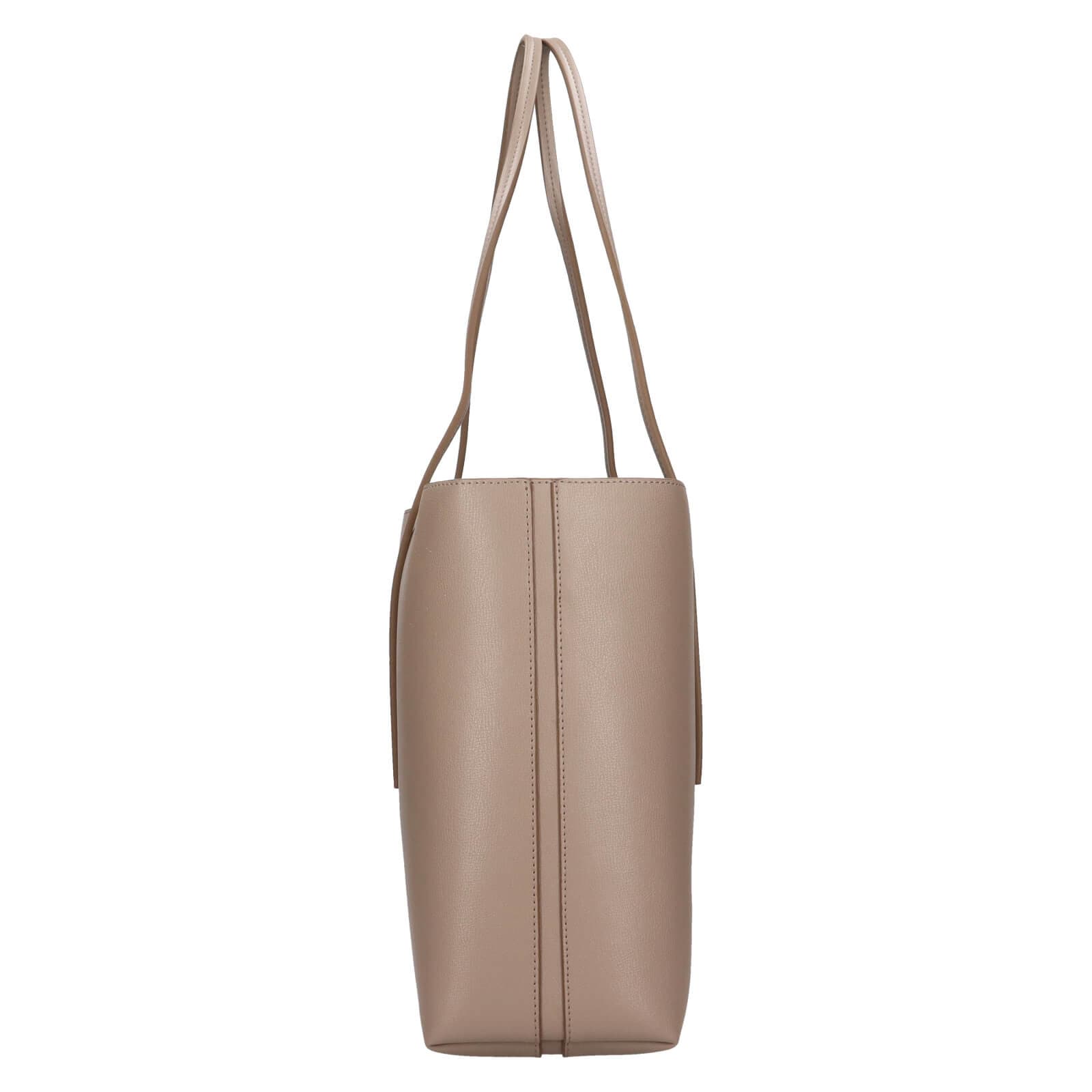 Kabelka Calvin Klein Manea, béžová 4