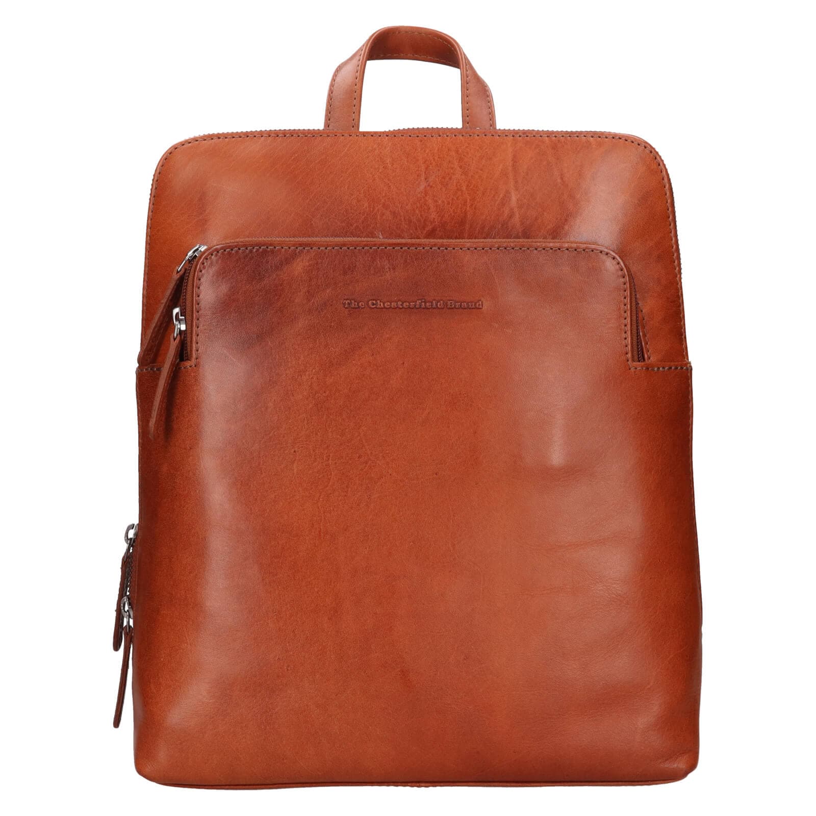 Kožený batoh The Chesterfield Brand Fornella, hnědá