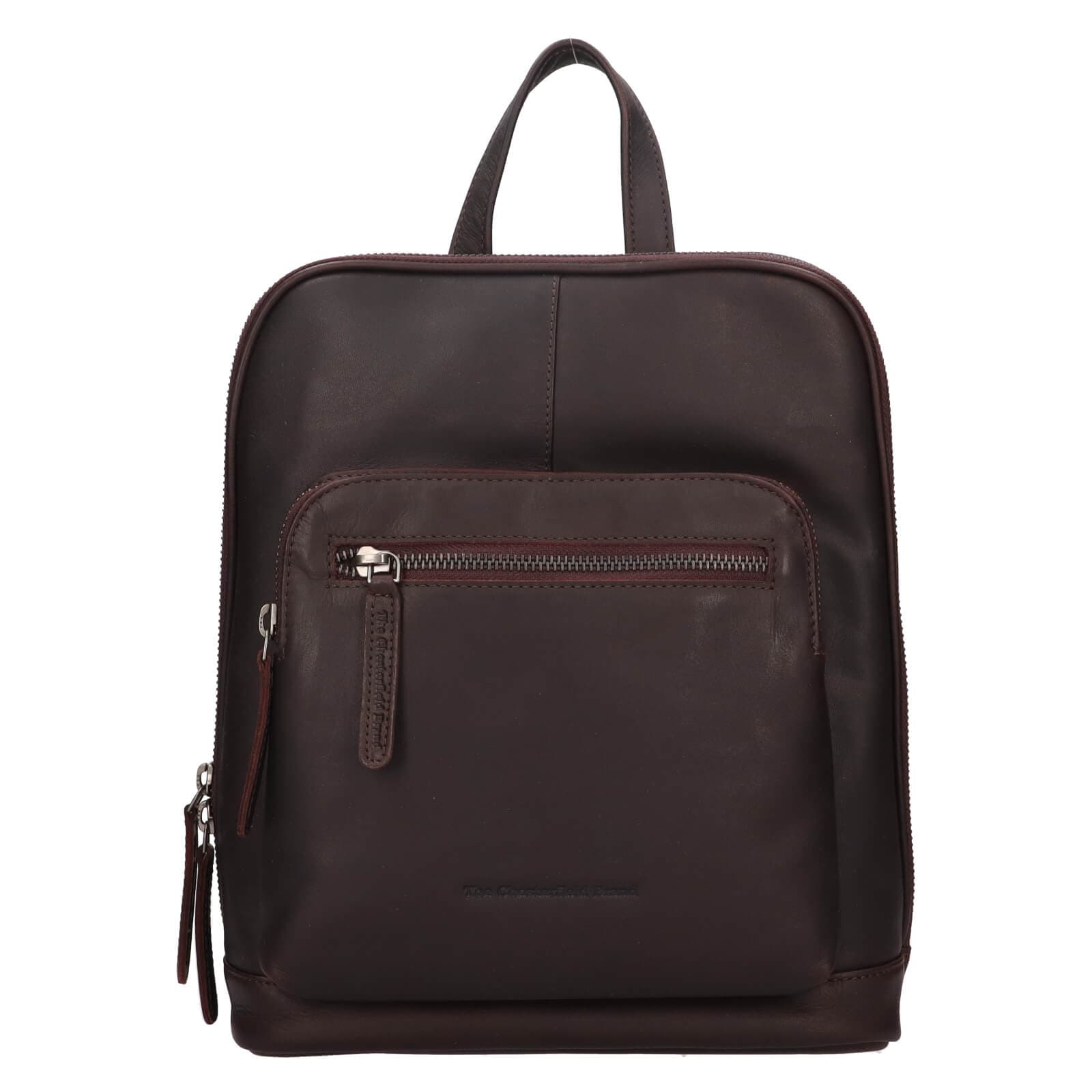 Kožený batoh The Chesterfield Brand Florane, hnědá 2