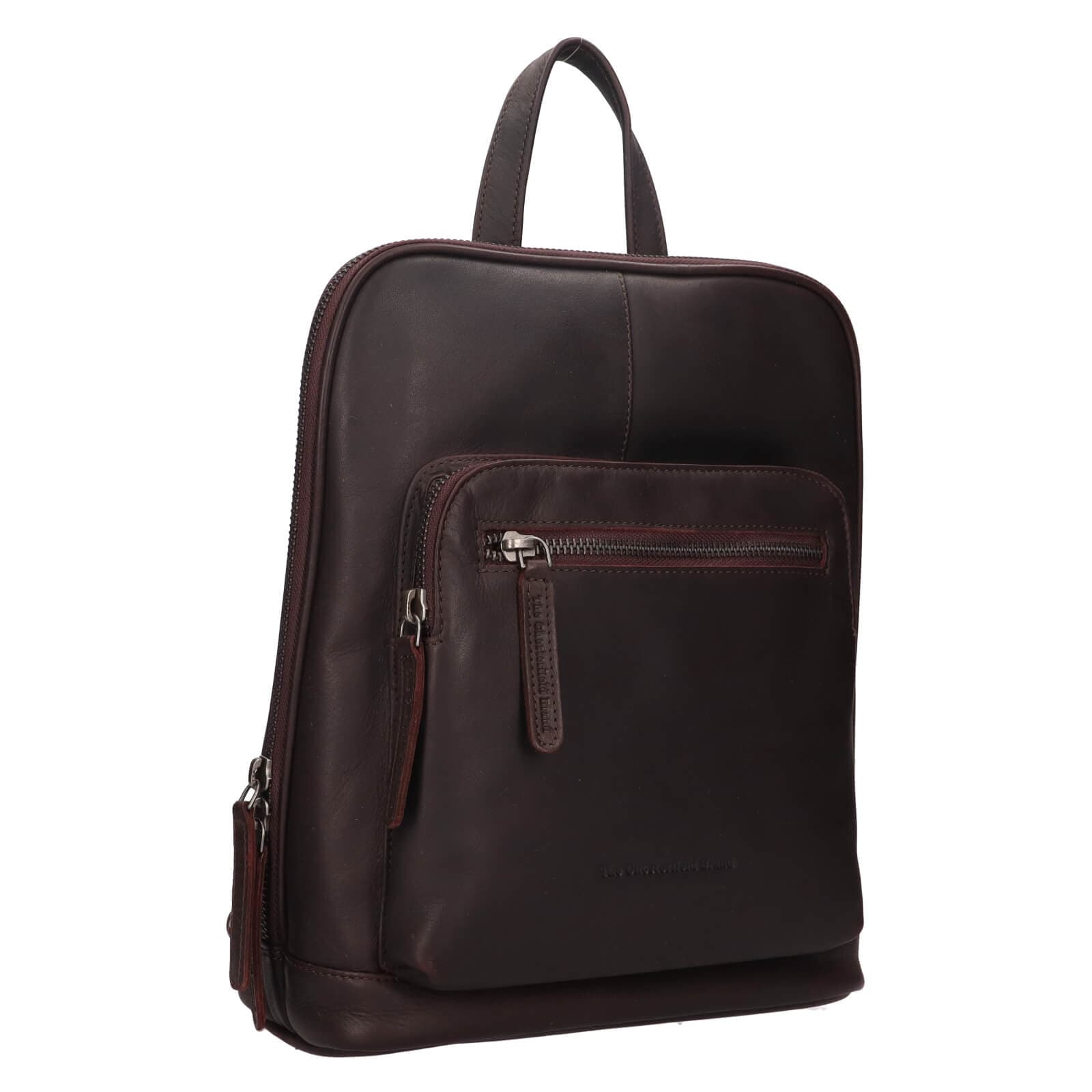 Kožený batoh The Chesterfield Brand Florane, hnědá 3