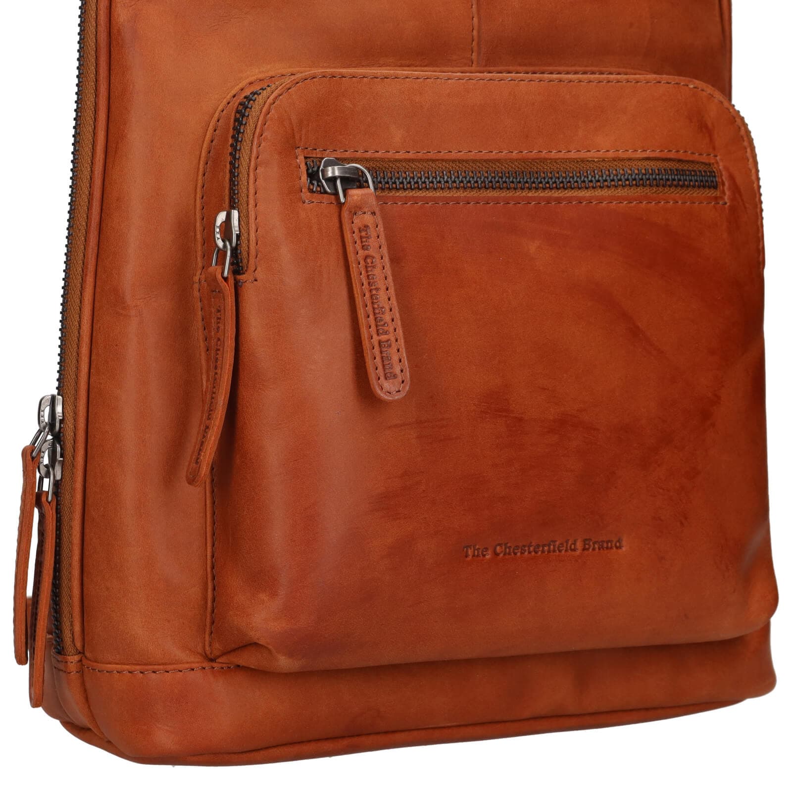 Kožený batoh The Chesterfield Brand Florane, hnědá 6