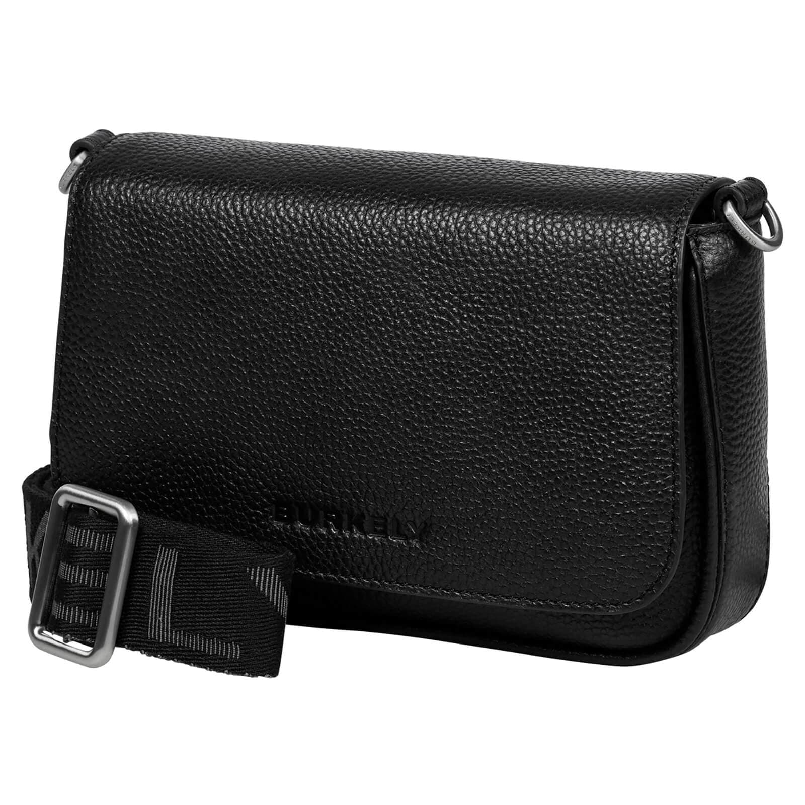 Crossbody kožená kabelka Burkely Ava, černá 2
