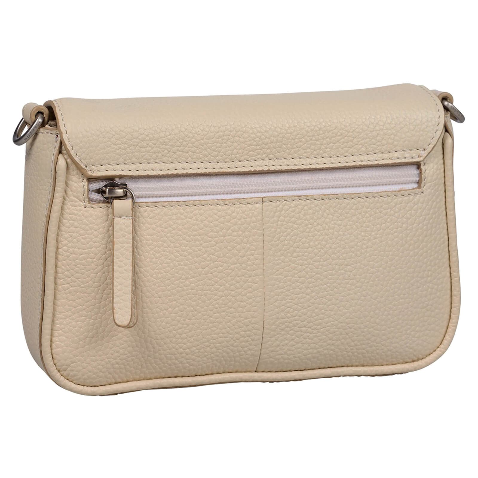 Crossbody kožená kabelka Burkely Ava, krémová 3