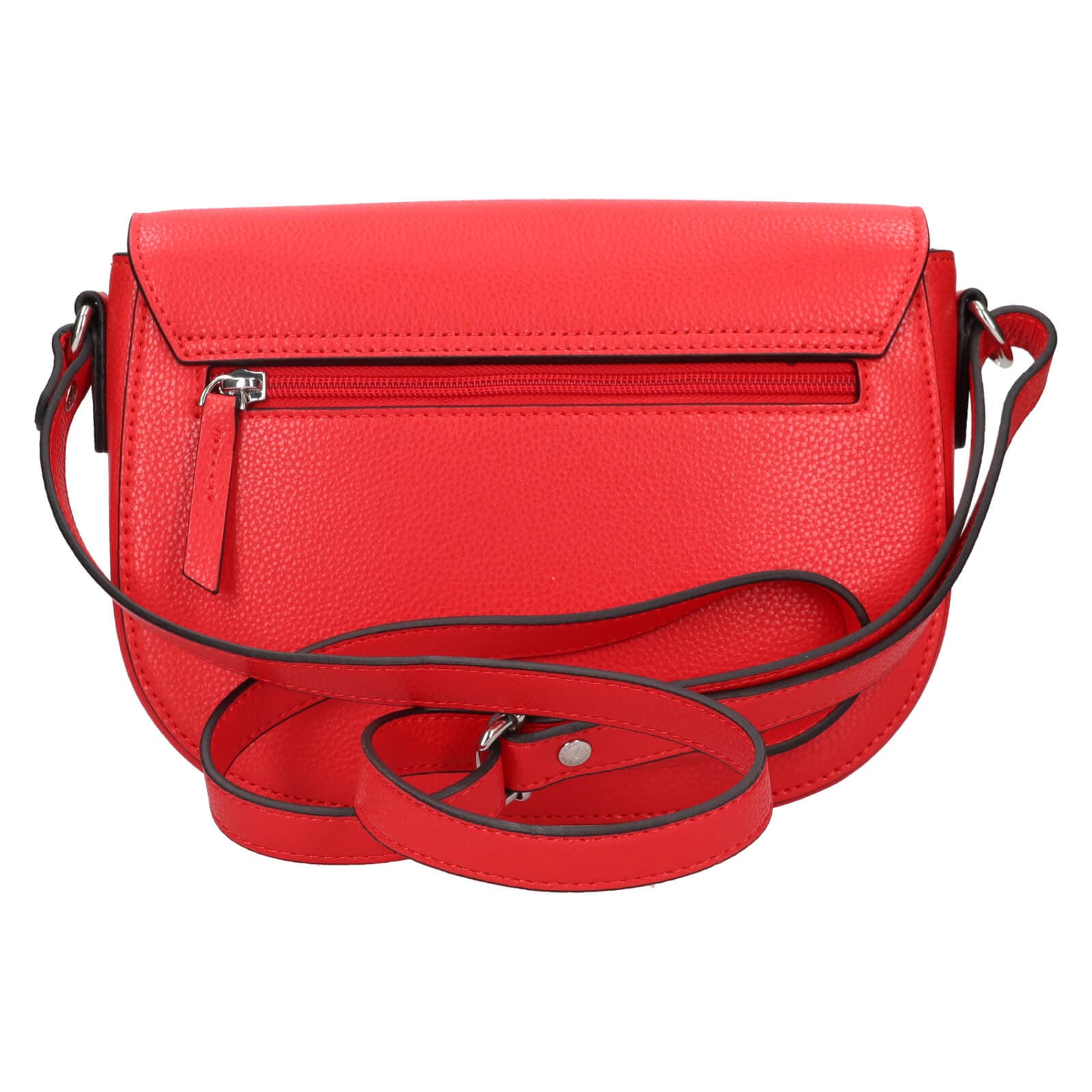 Kožená crossbody kabelka Katana Amálie, červená 3