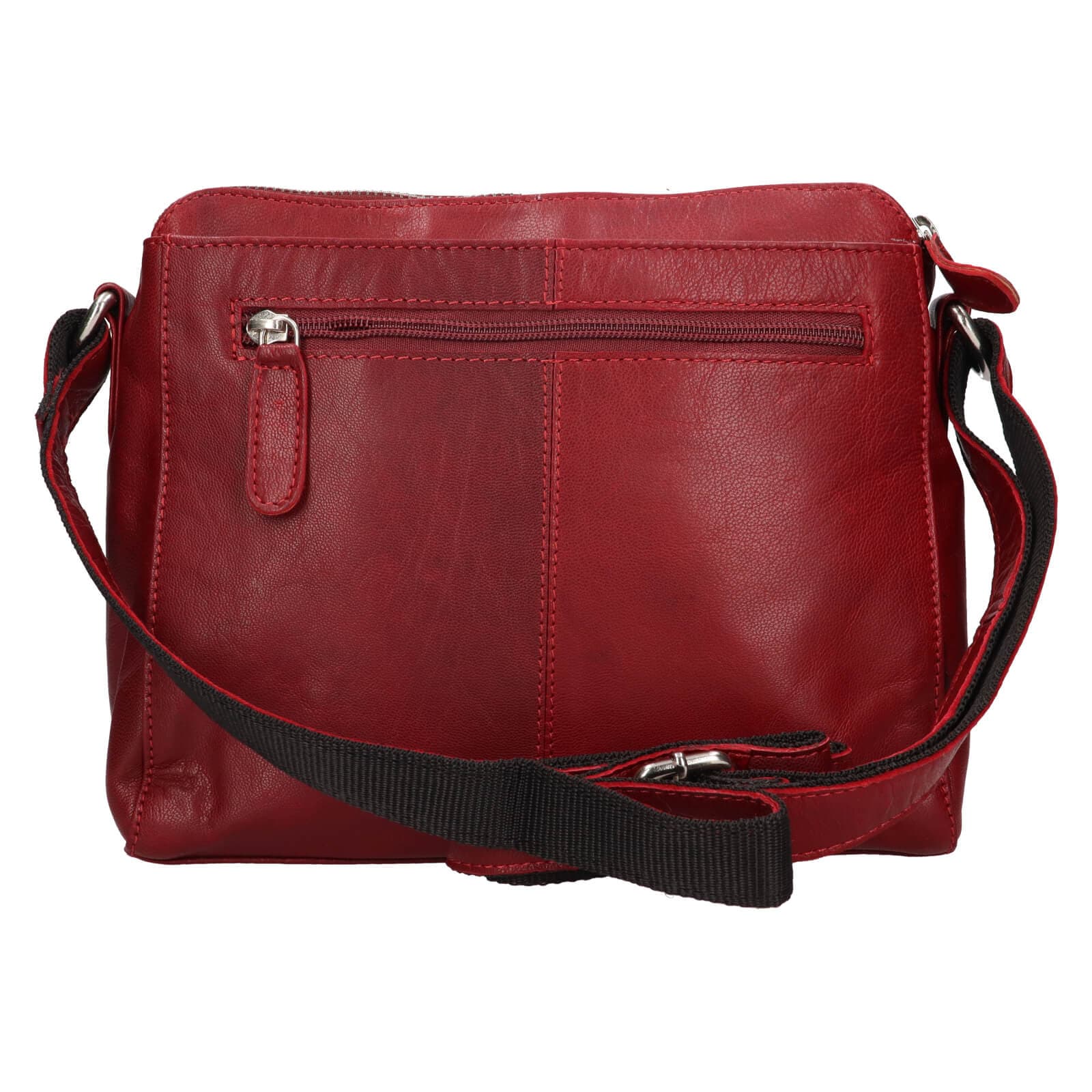 Kožená crossbody kabelka Greenwood Melony, červená 3