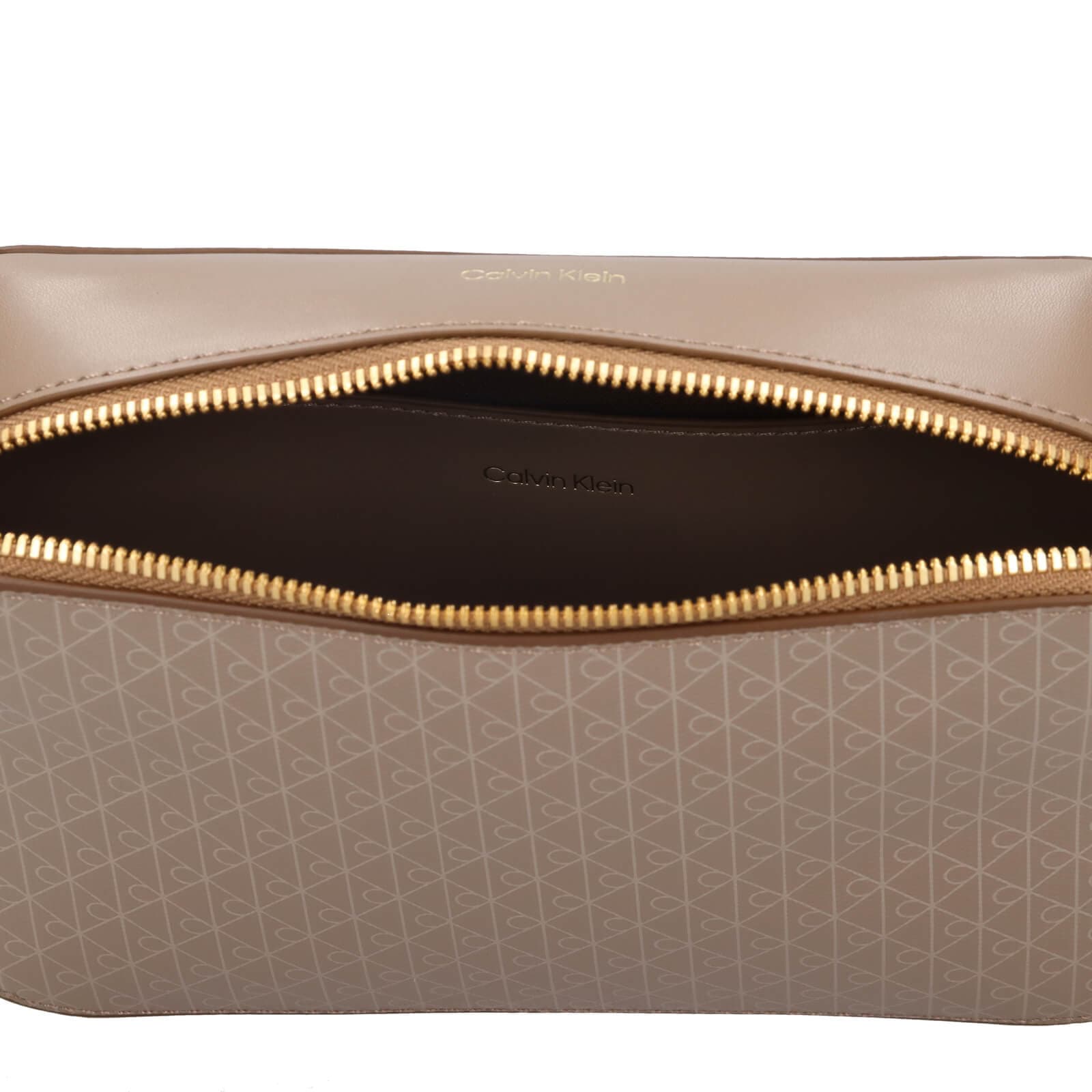 Crossbody kabelka Calvin Klein Asta, béžová 6