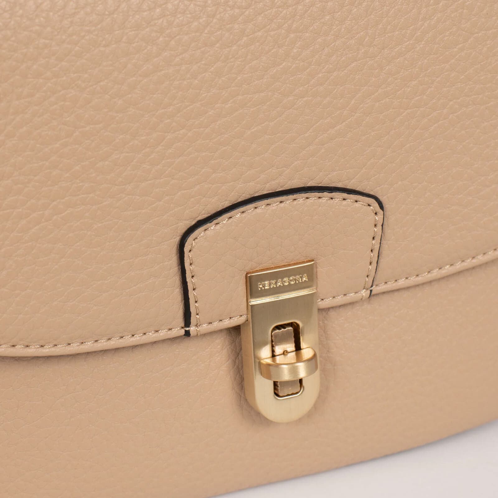 Crossbody kabelka Hexagona Zosia, béžová 4