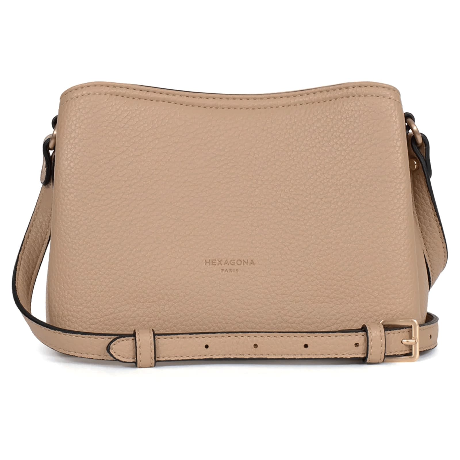 Crossbody kabelka Hexagona Kajta, béžová