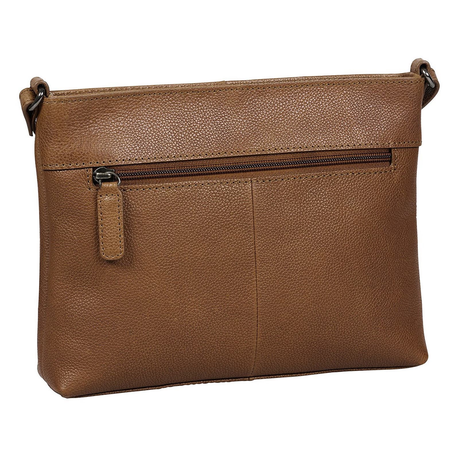 Crossbody kožená kabelka Burkely Jane, hnědá 3