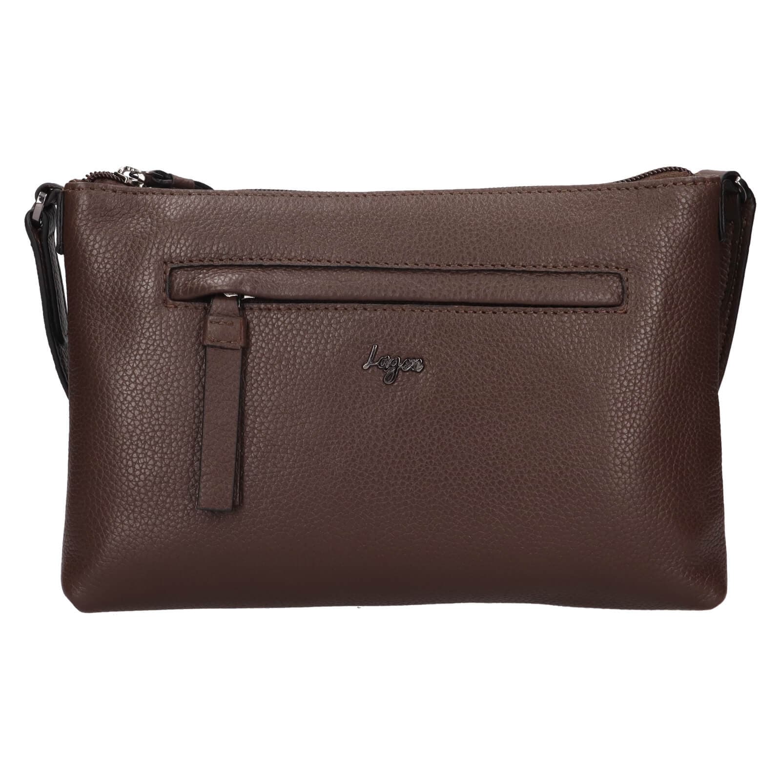 Crossbody kabelka Lagen Mao, hnědá