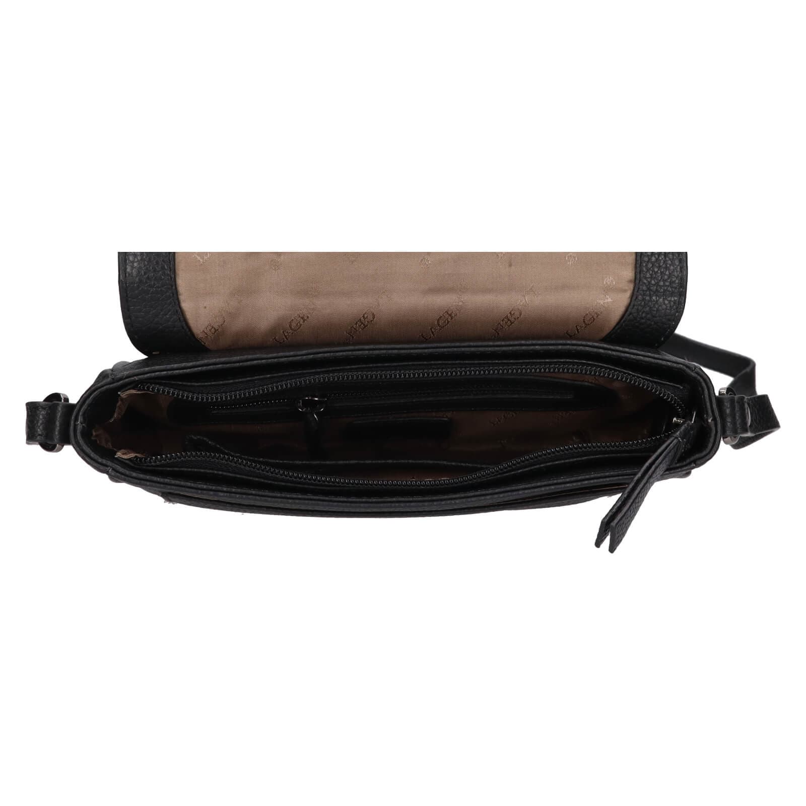 Crossbody kabelka Lagen Sofie, černá 6