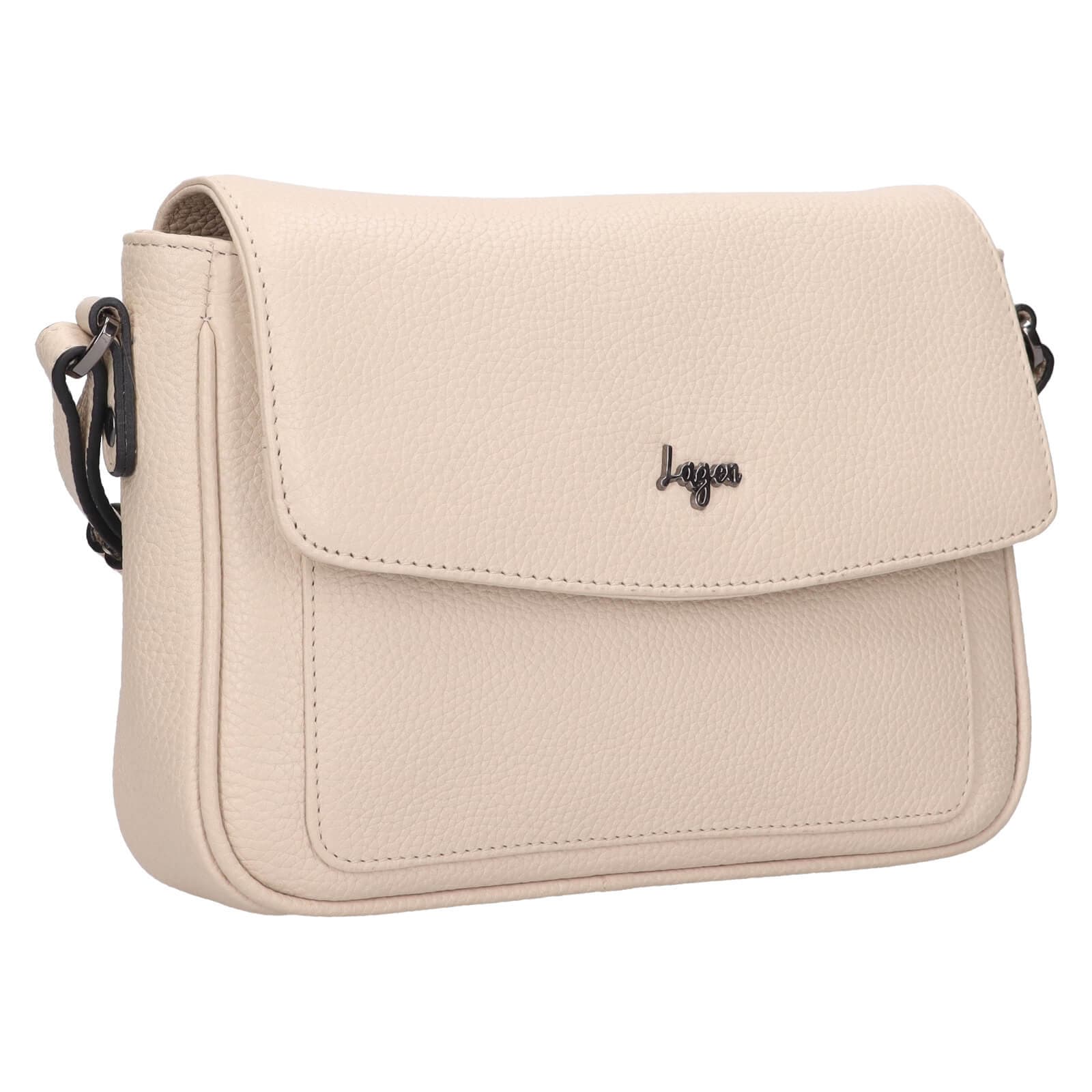 Crossbody kabelka Lagen Sofie, krémová 2