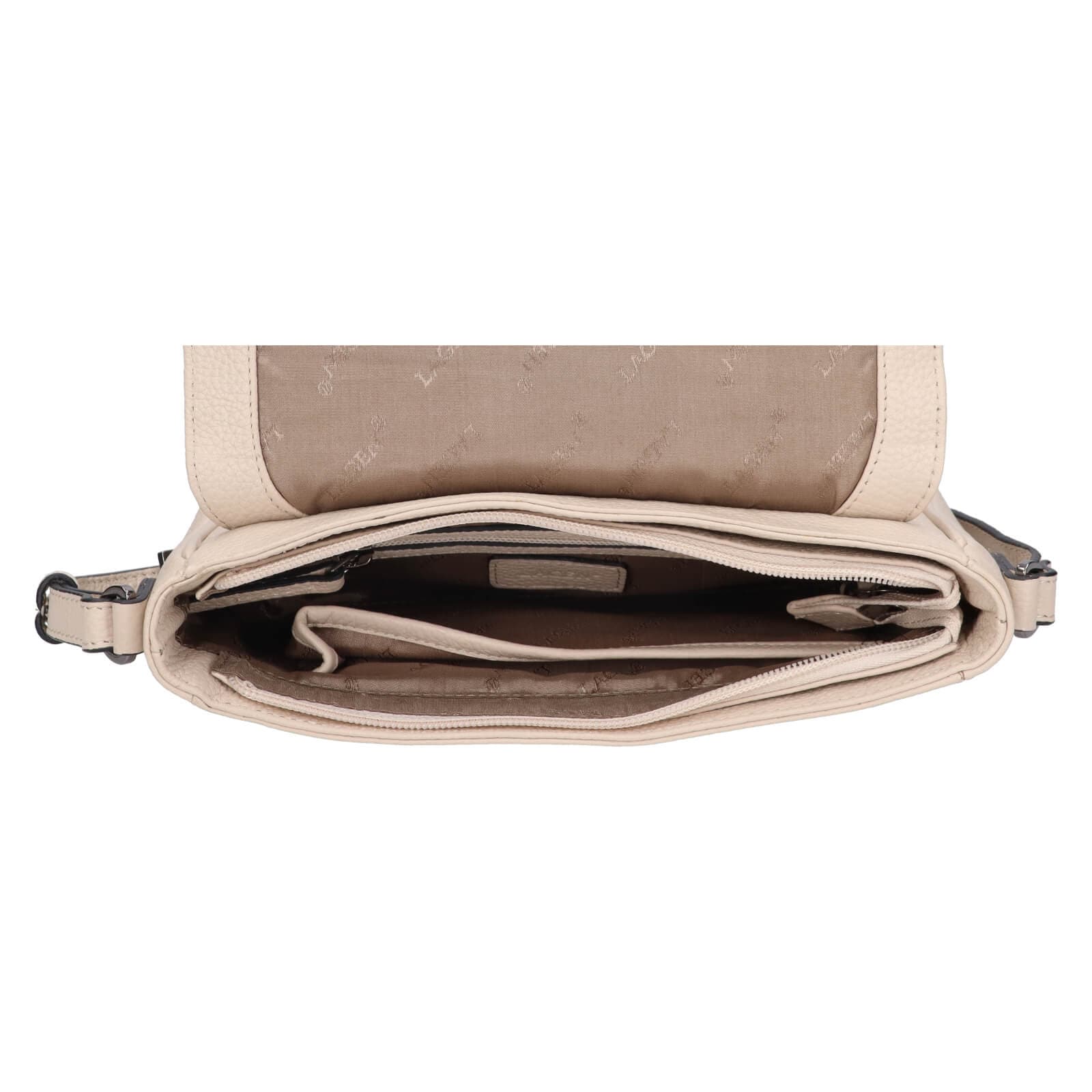 Crossbody kabelka Lagen Sofie, krémová 6