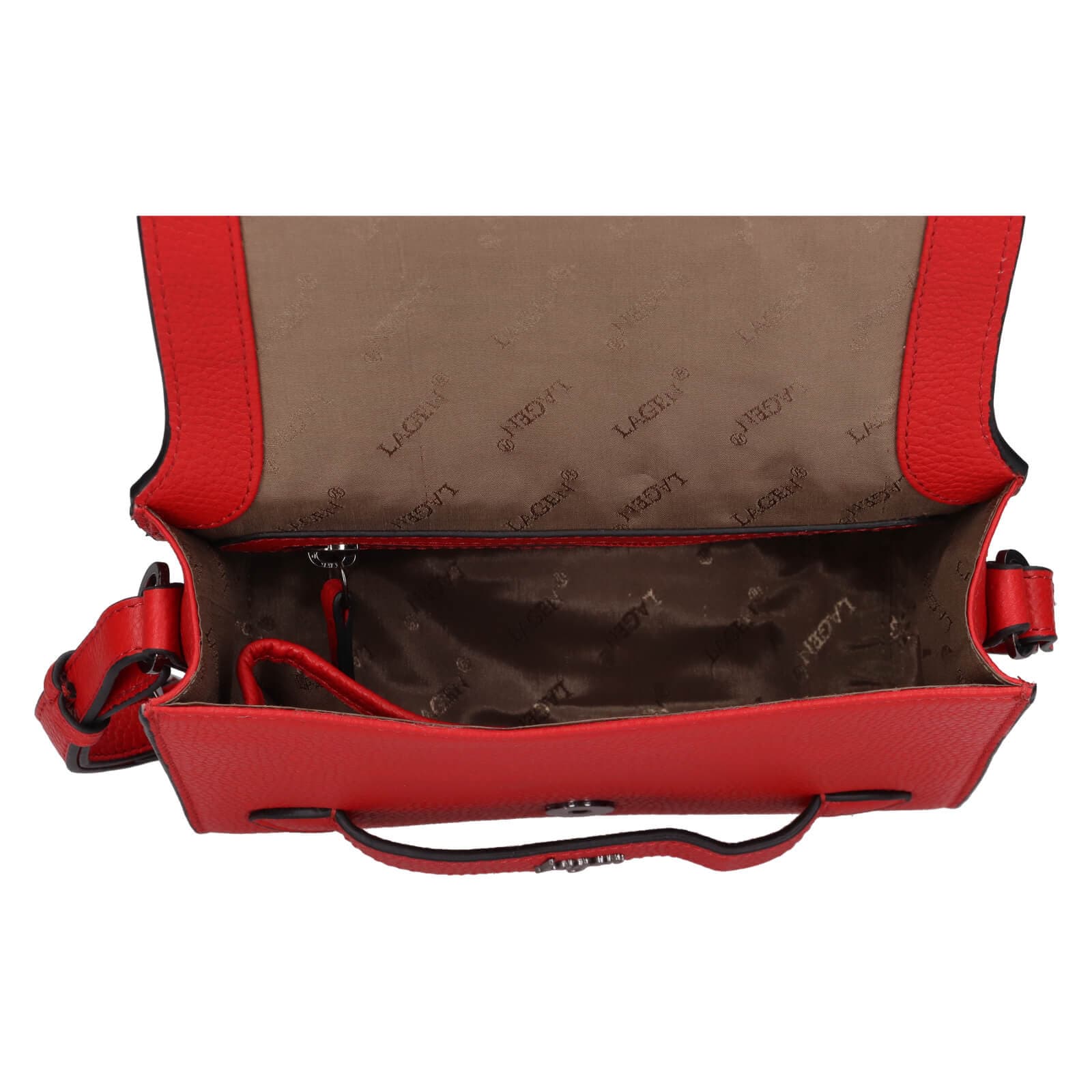 Crossbody kabelka Lagen Perta, červená 6