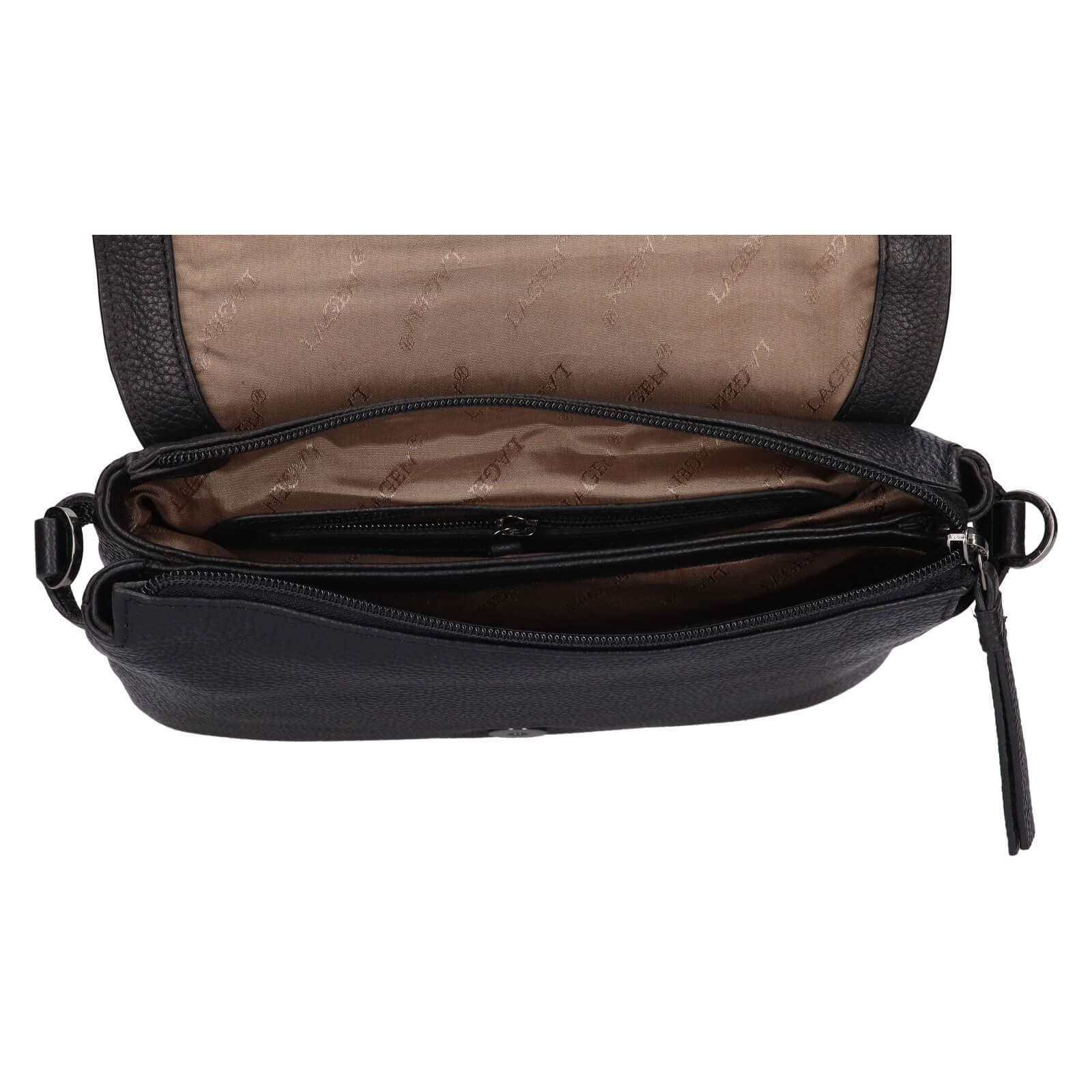Crossbody kabelka Lagen Passa, černá 6