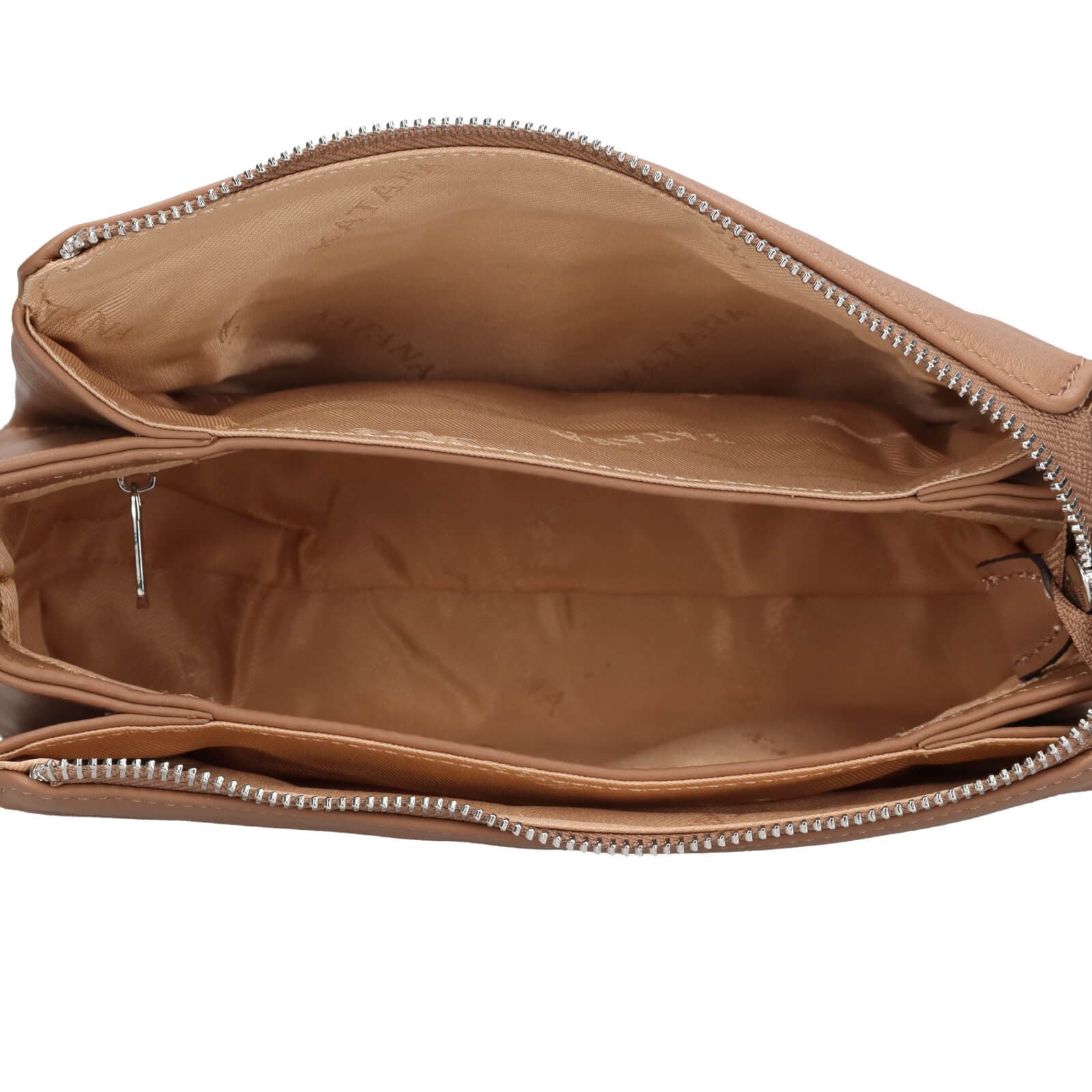 Kožená crossbody kabelka Katana Babet, hnědá 5