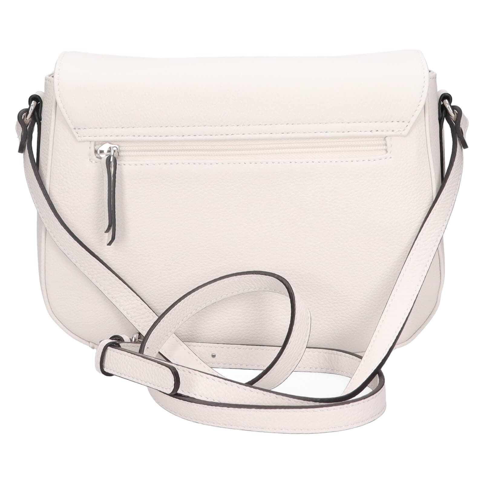 Kožená crossbody kabelka Katana Matelde, bílá 3