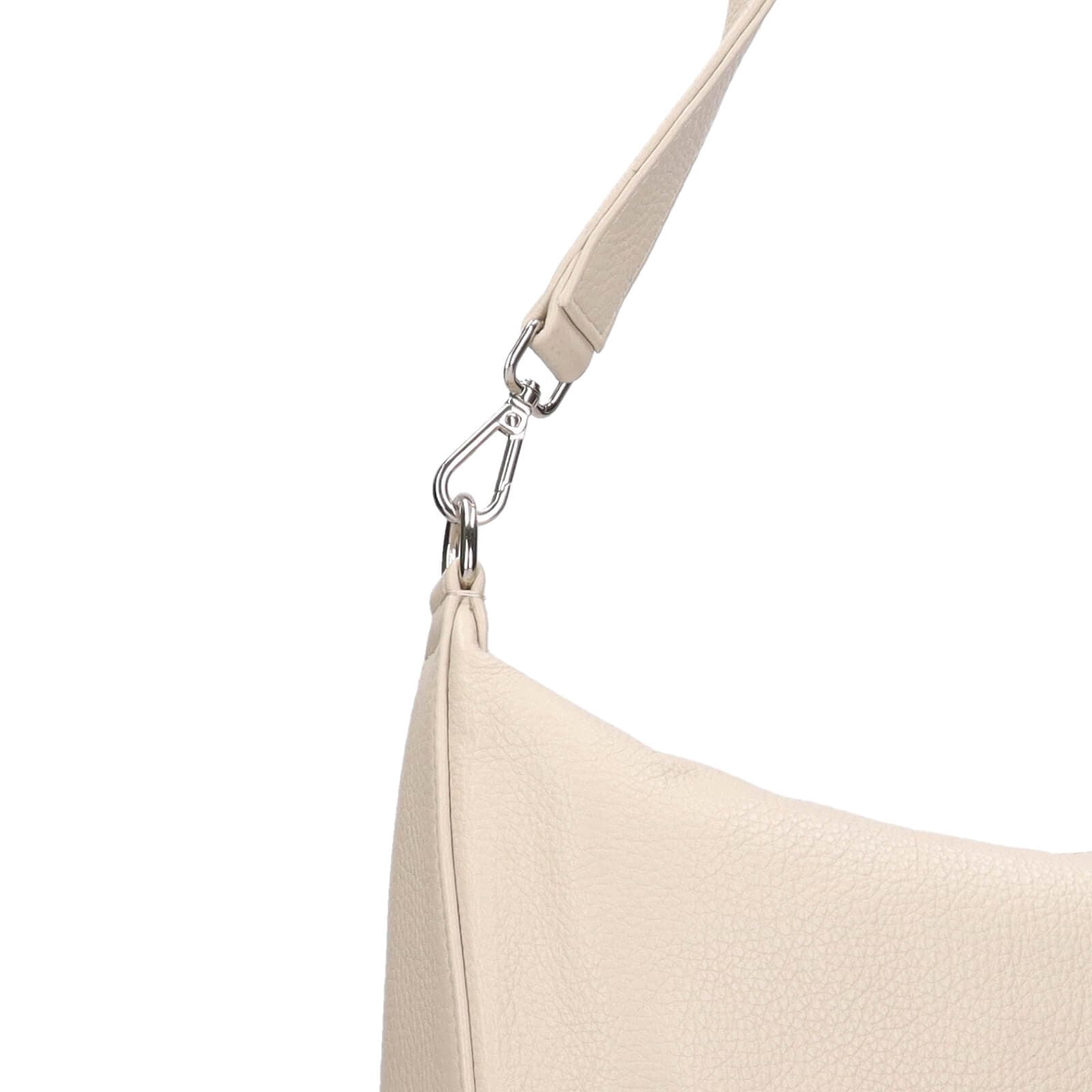 Kožená crossbody kabelka Justified Milly, béžová 5