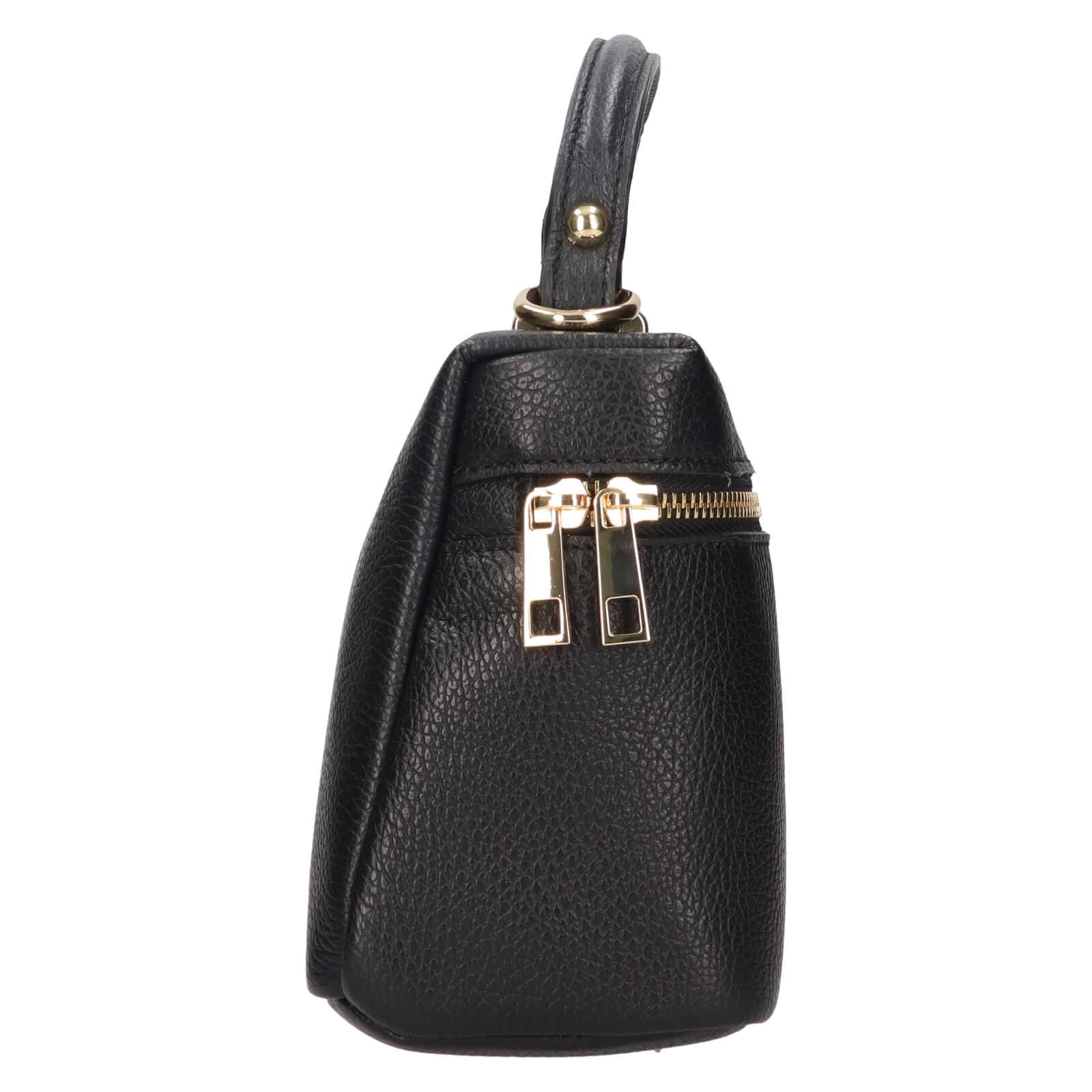 Kožená crossbody kabelka Italia Siva 4