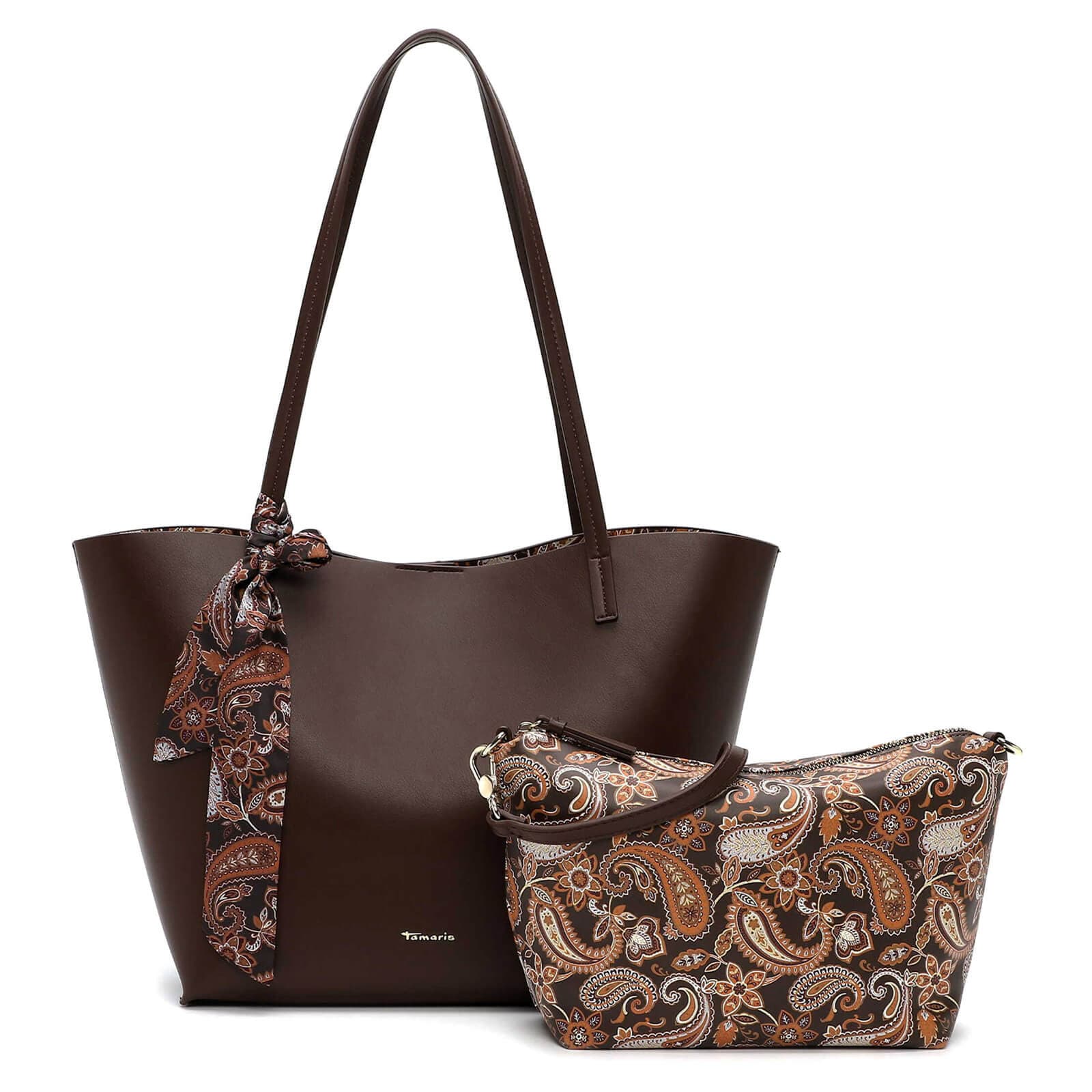 Shopper kabelka Tamaris Margarethe, hnědá 4
