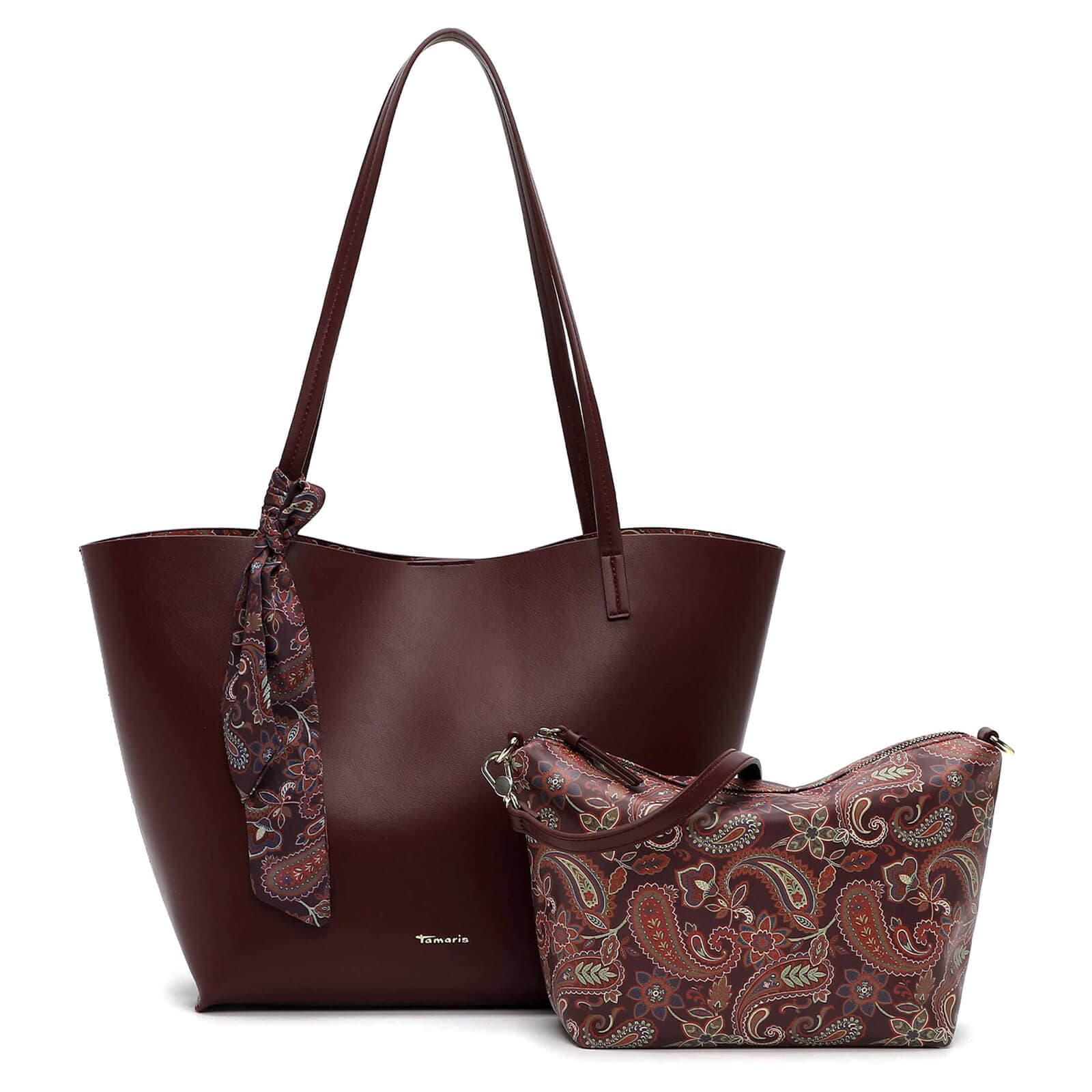 Shopper kabelka Tamaris Margarethe, vínová 4