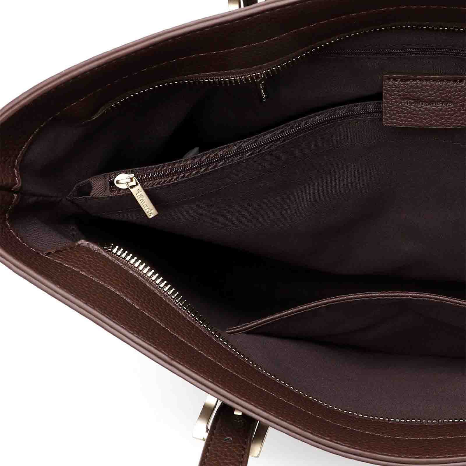 Shopper kabelka Tamaris Mareen, hnědá 5