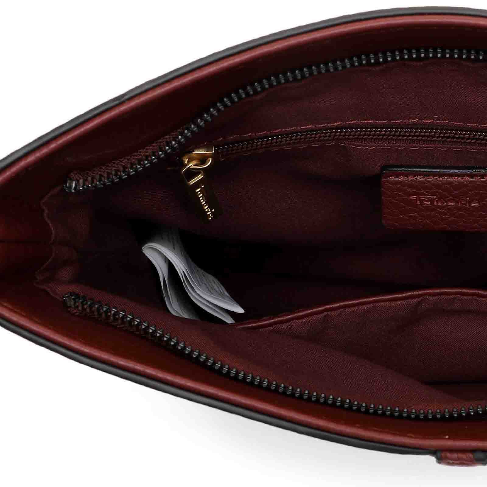 Crossbody kabelka Tamaris Maischa, vínová 5