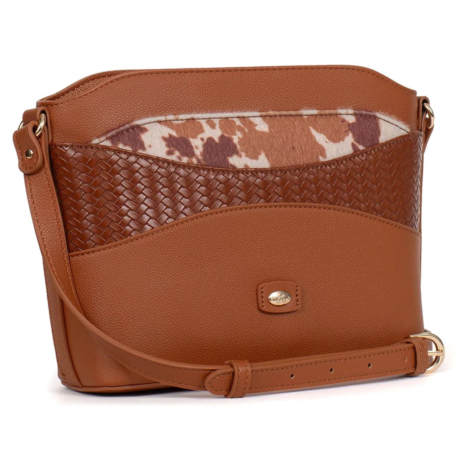 Crossbody kabelka Hexagona Zoé, hnědá 2