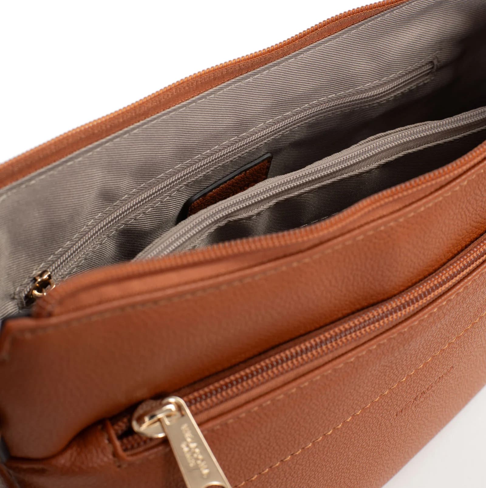 Crossbody kabelka Hexagona Maé, hnědá 5