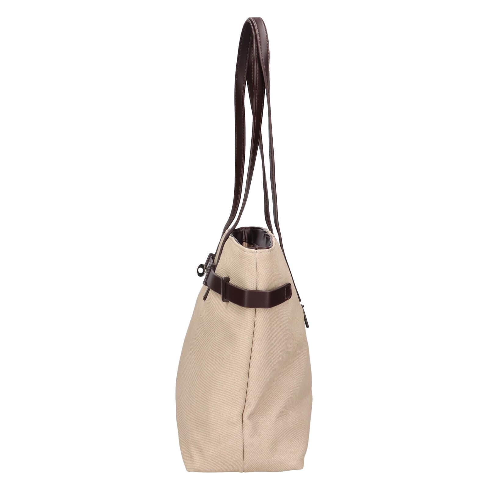 Shopper kabelka David Jones Isaline, krémová 4