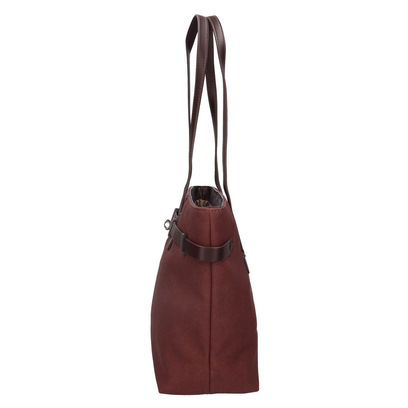 Shopper kabelka David Jones Isaline, vínová 4