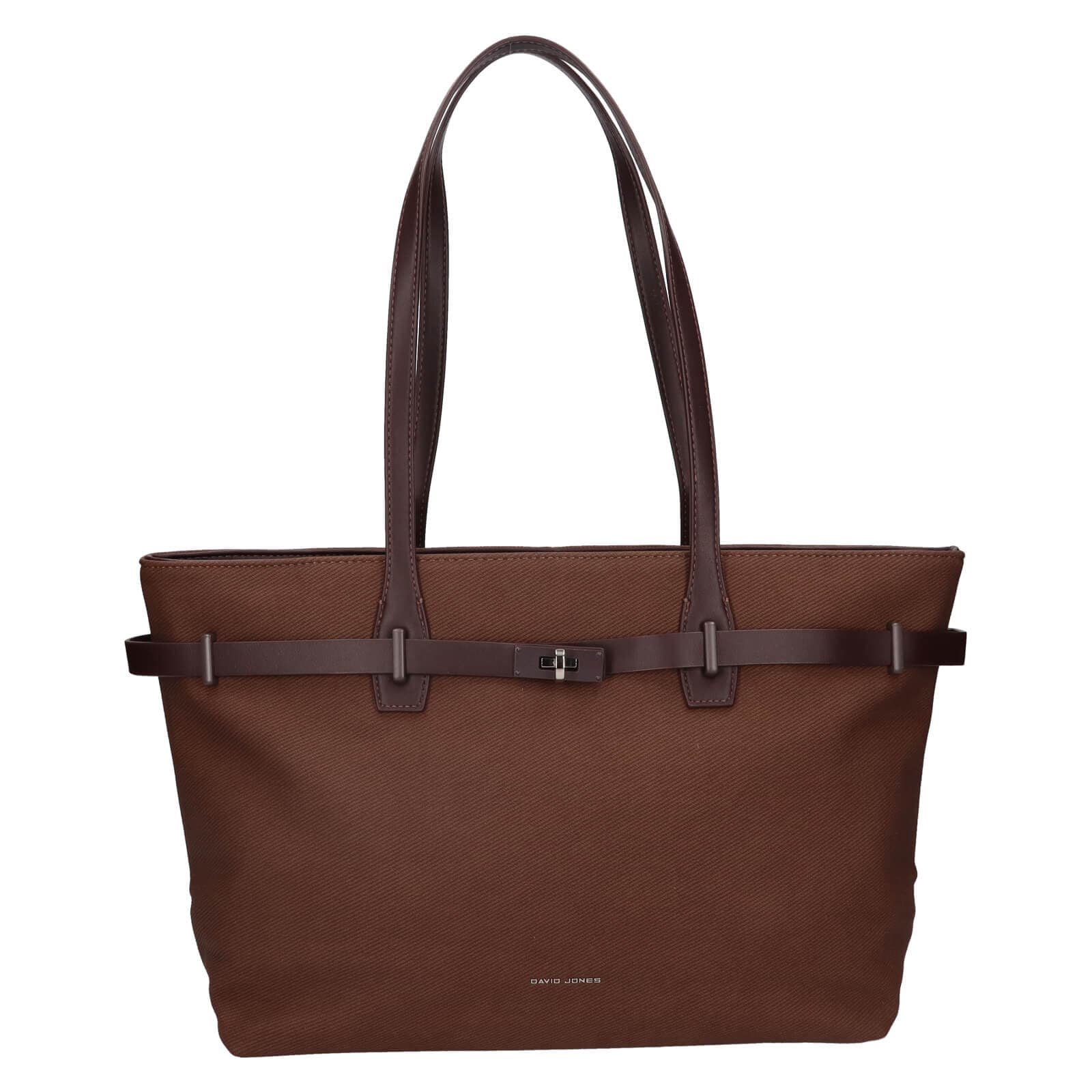 Shopper kabelka David Jones Isaline, hnědá
