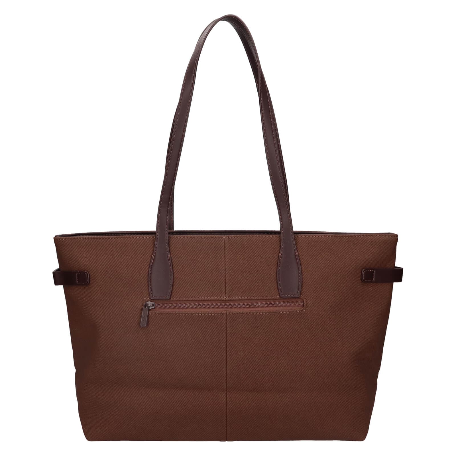 Shopper kabelka David Jones Isaline, hnědá 3