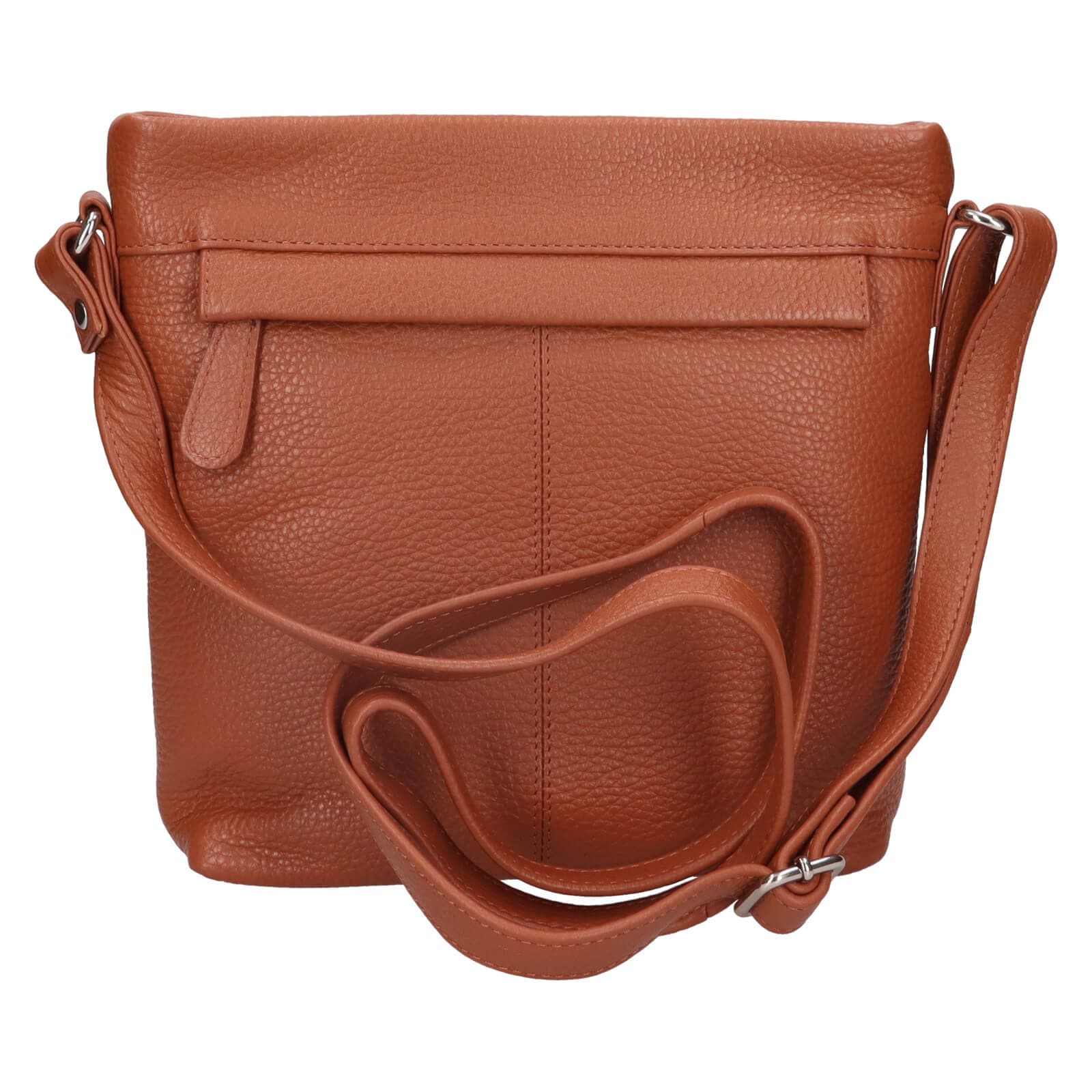 Kožená crossbody kabelka Justified Rosalie, hnědá 3