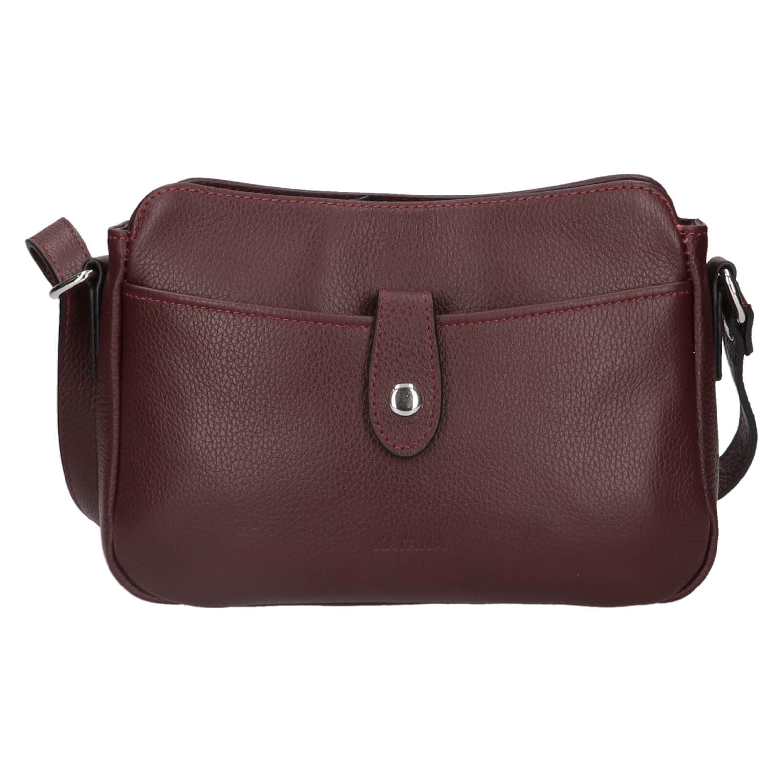 Kožená crossbody kabelka Katana Eloane