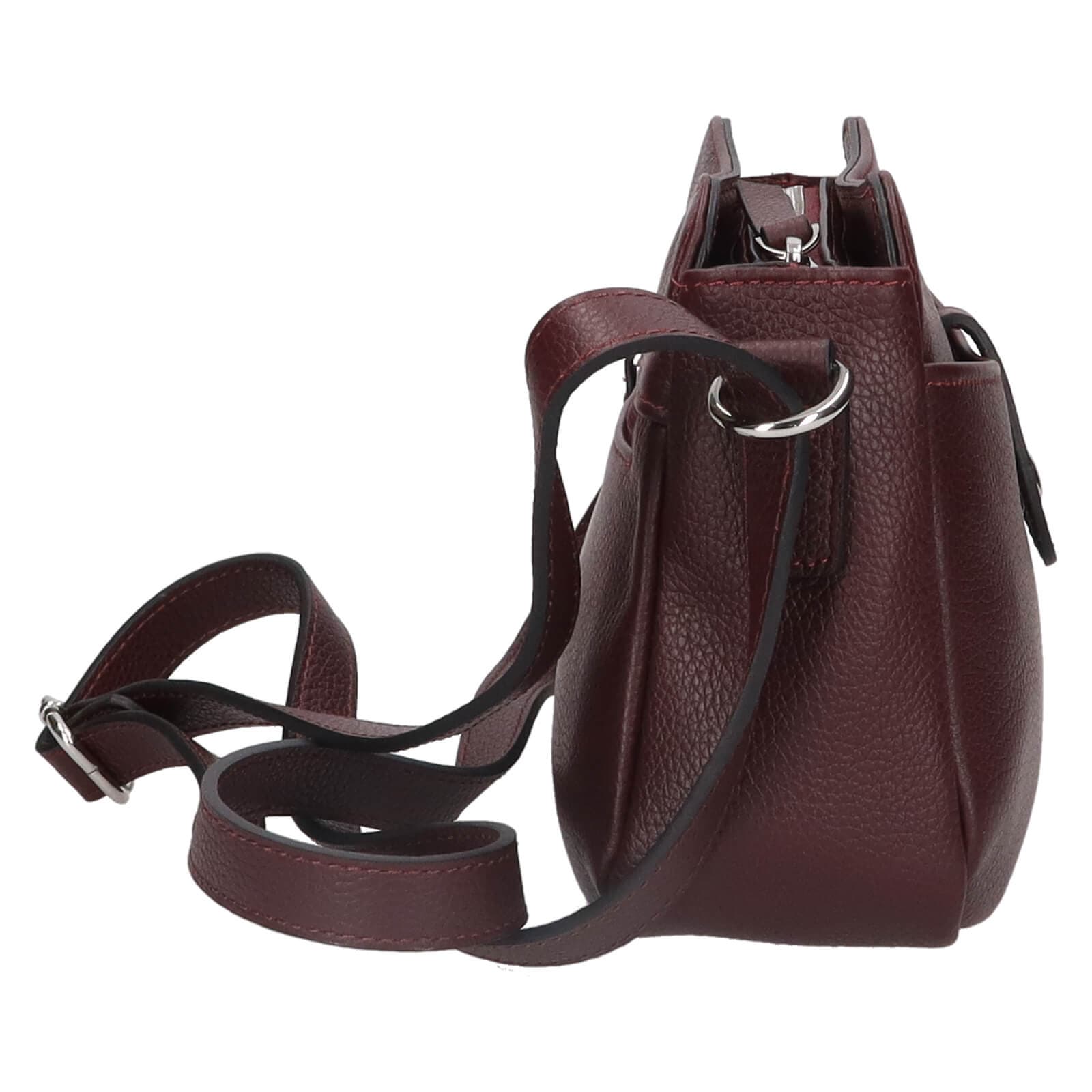 Kožená crossbody kabelka Katana Eloane 4