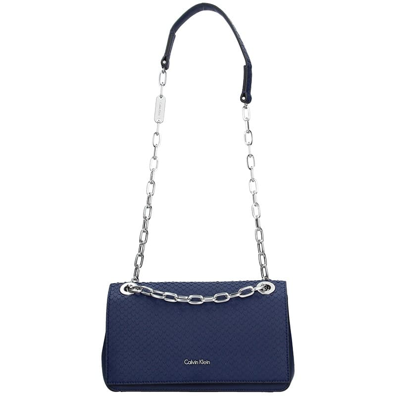Crossbody kabelka Calvin Klein Convertible Shoulder Bag, modrá 5