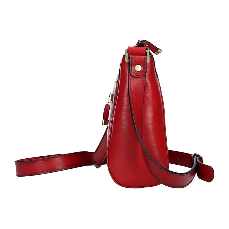 Kožená crossbody kabelka Katana Selma, černá 4