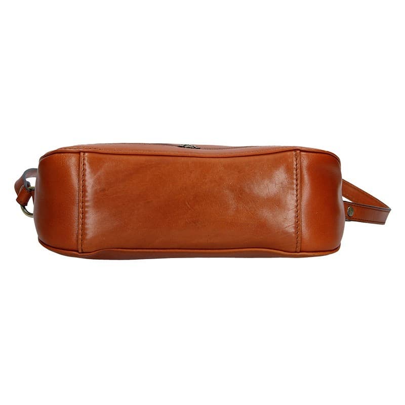 Kožená crossbody kabelka Katana Rena, červená 4