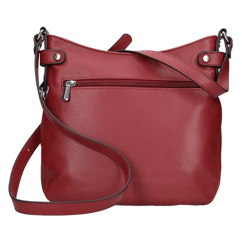 Kožená crossbody kabelka Hexagona Ritta, černá 3