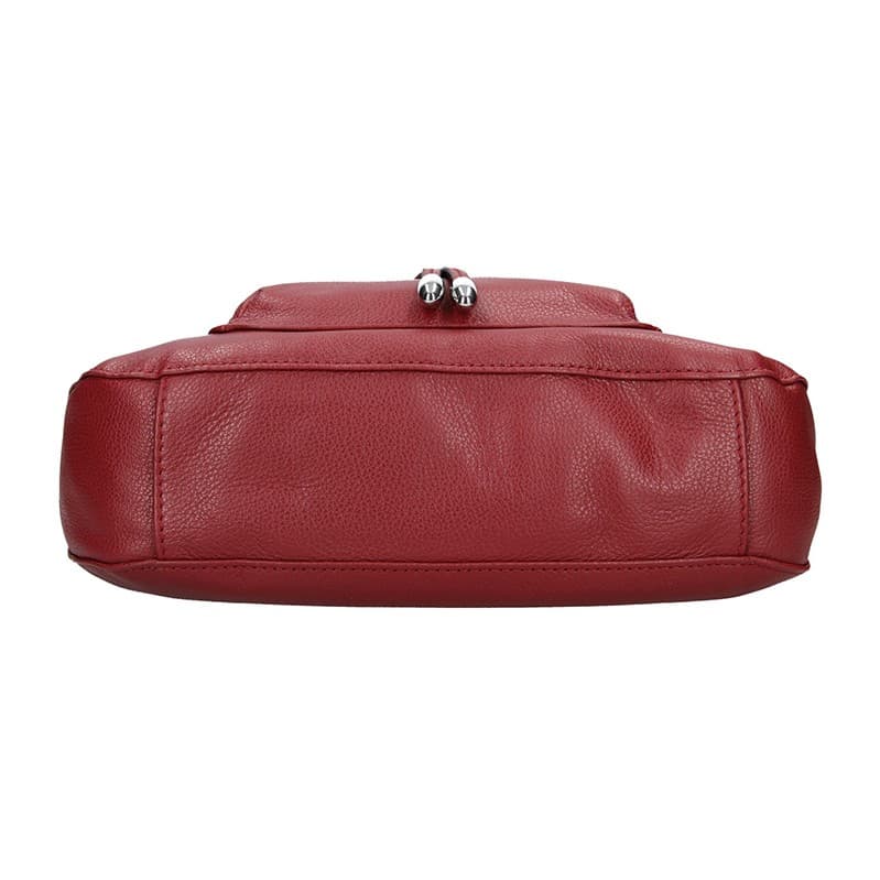 Kožená crossbody kabelka Hexagona Ritta, černá 5